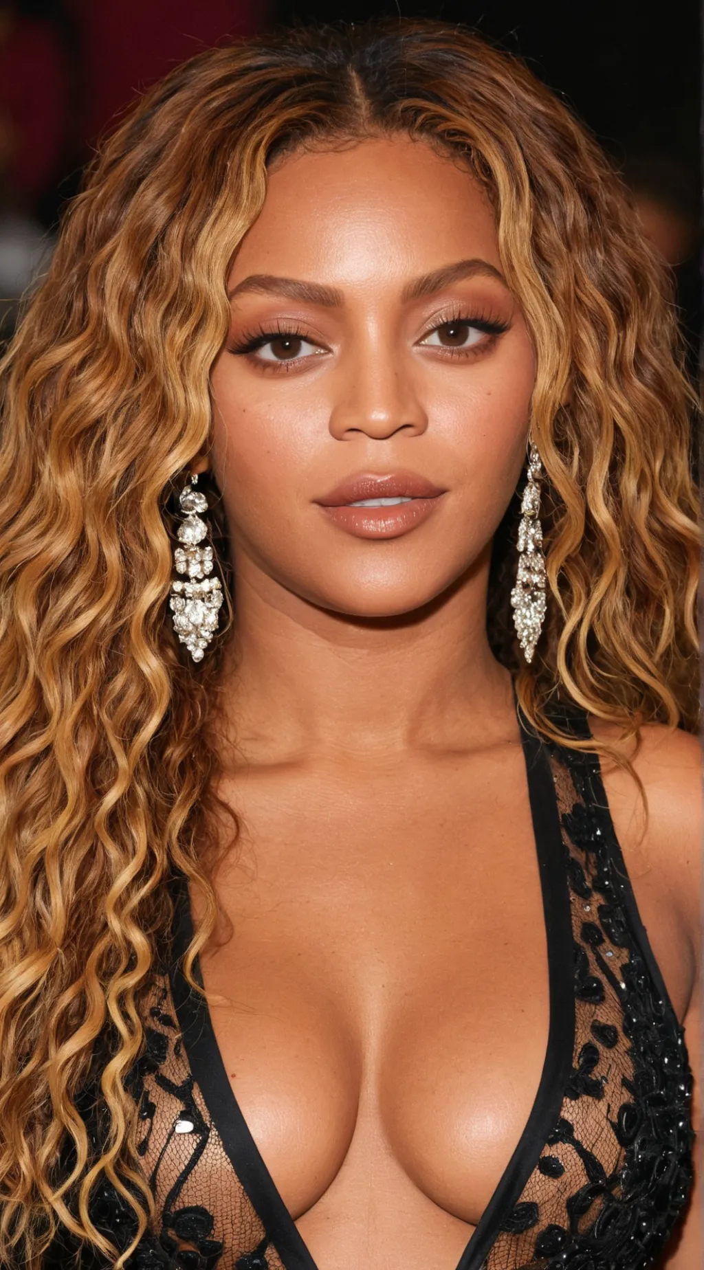 ai character: Beyonce  background