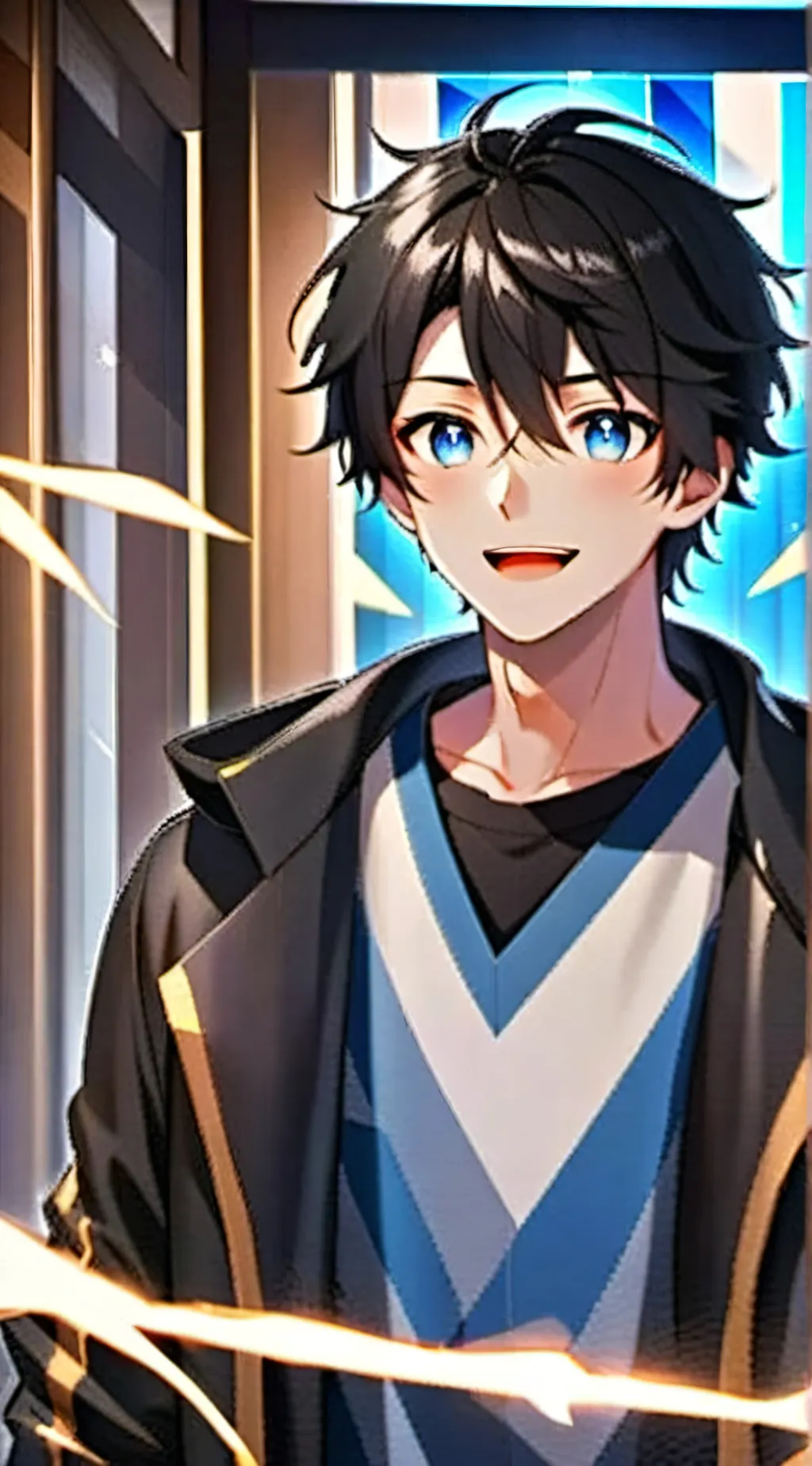 ai character: dandadan background