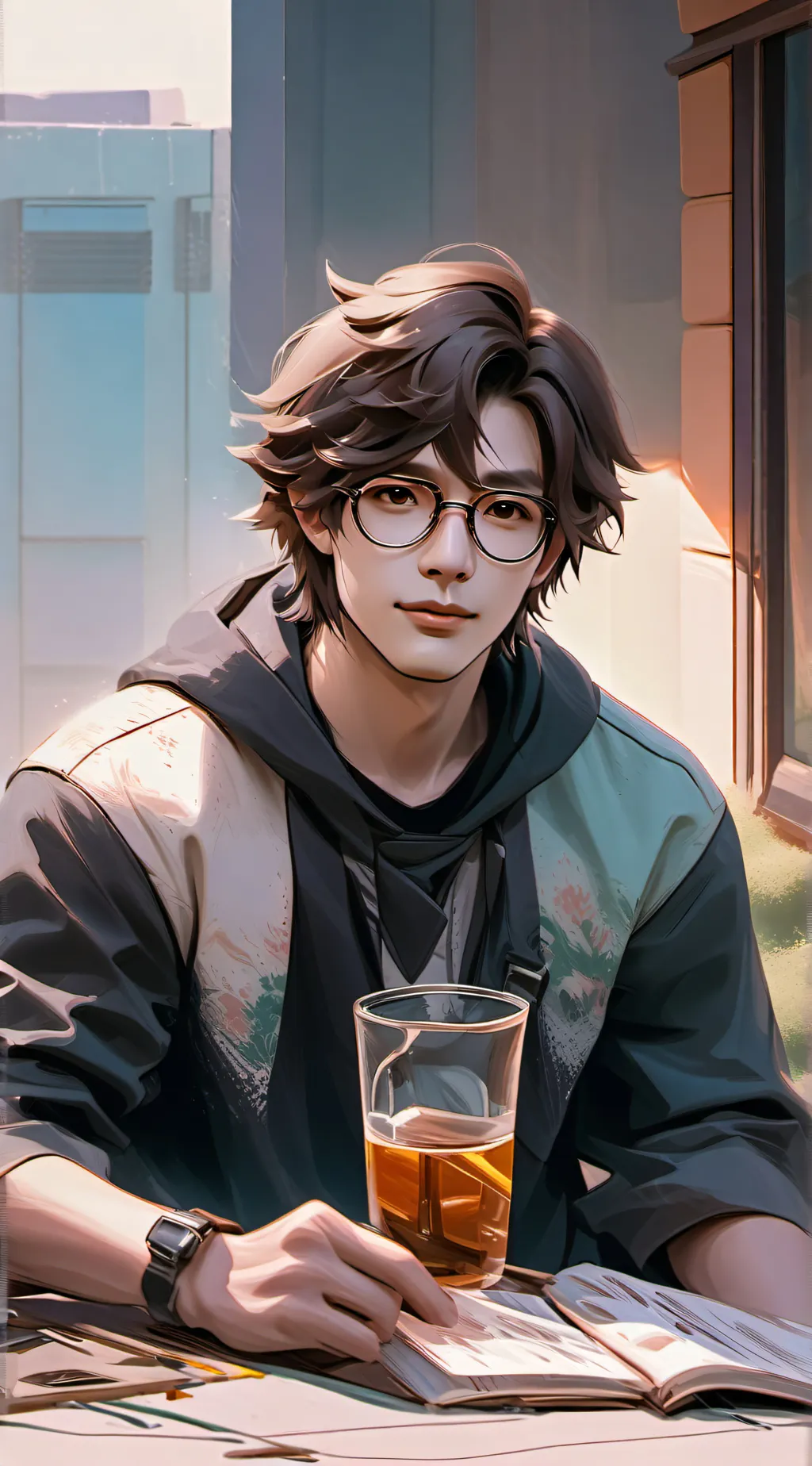 ai character: Nathan background