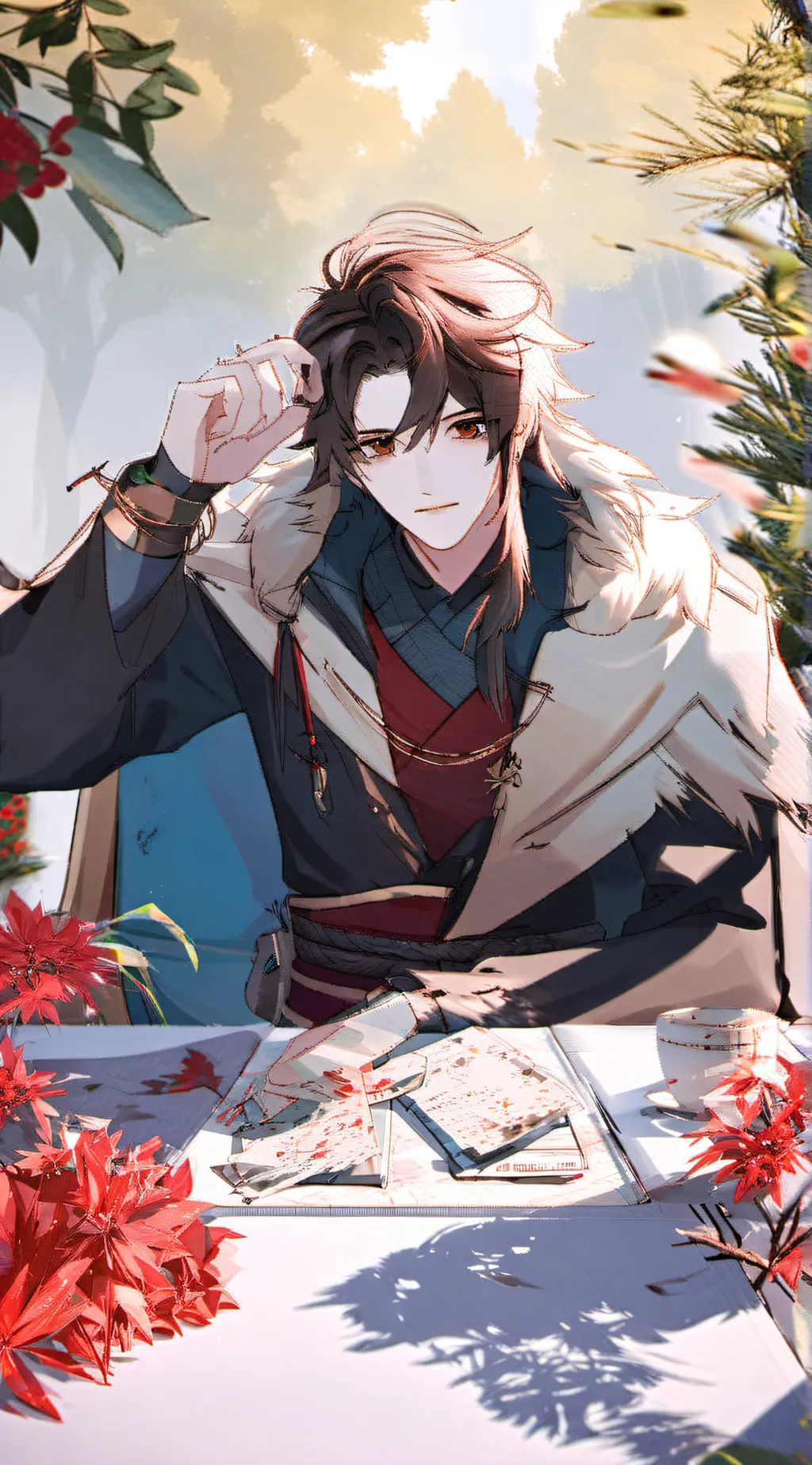 ai character: Kevin  background
