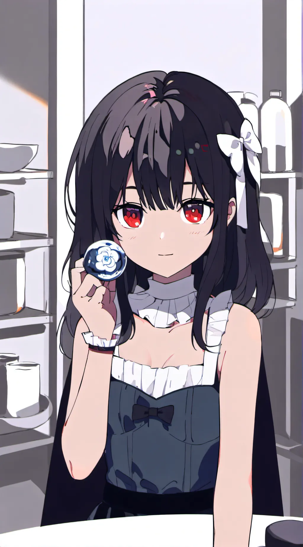 ai character: Luna  background