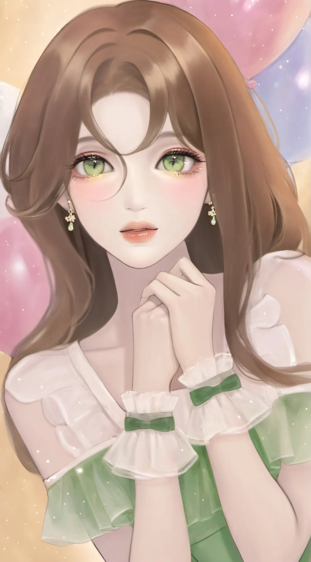 ai character: Ashely background