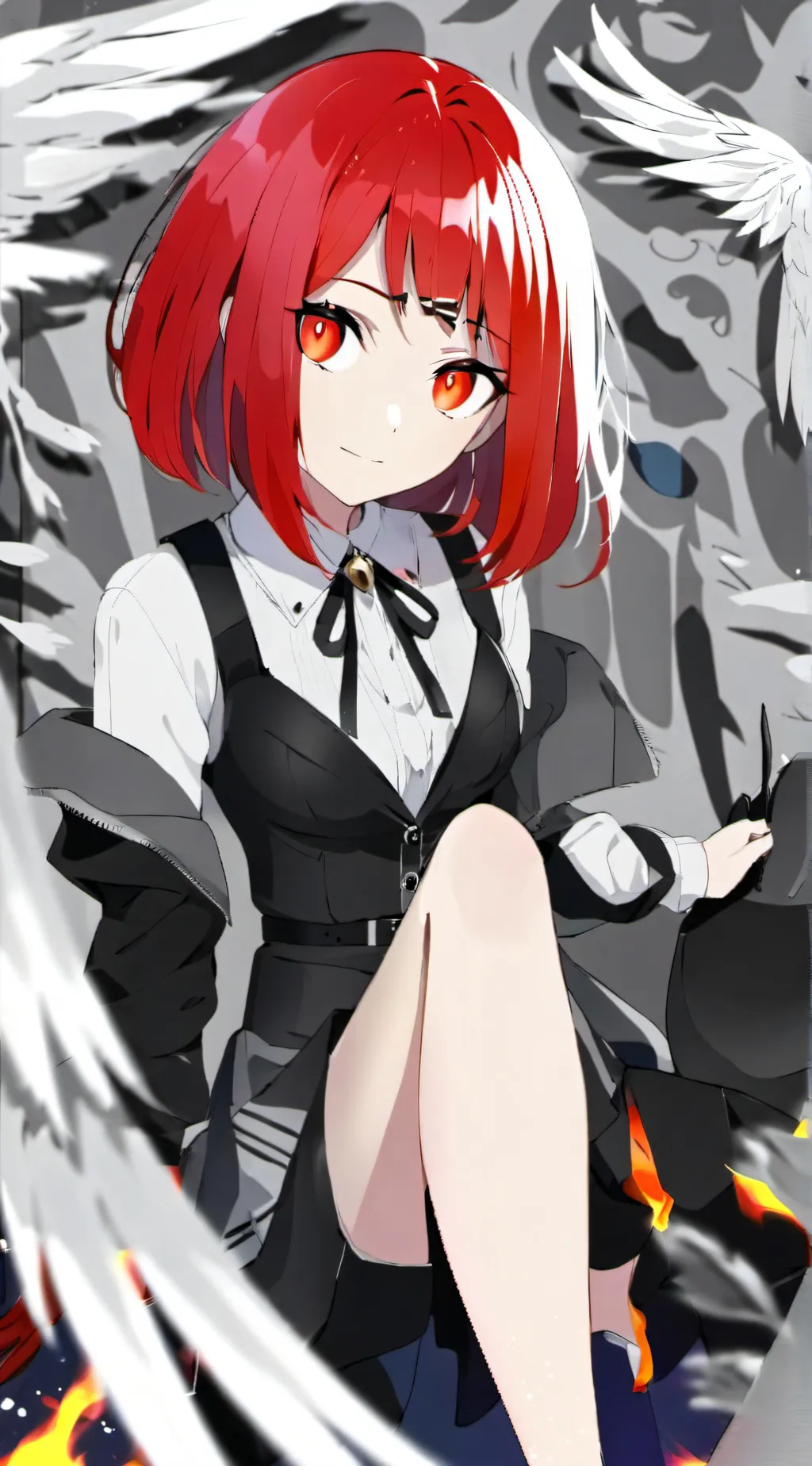 ai character: Charmander  background