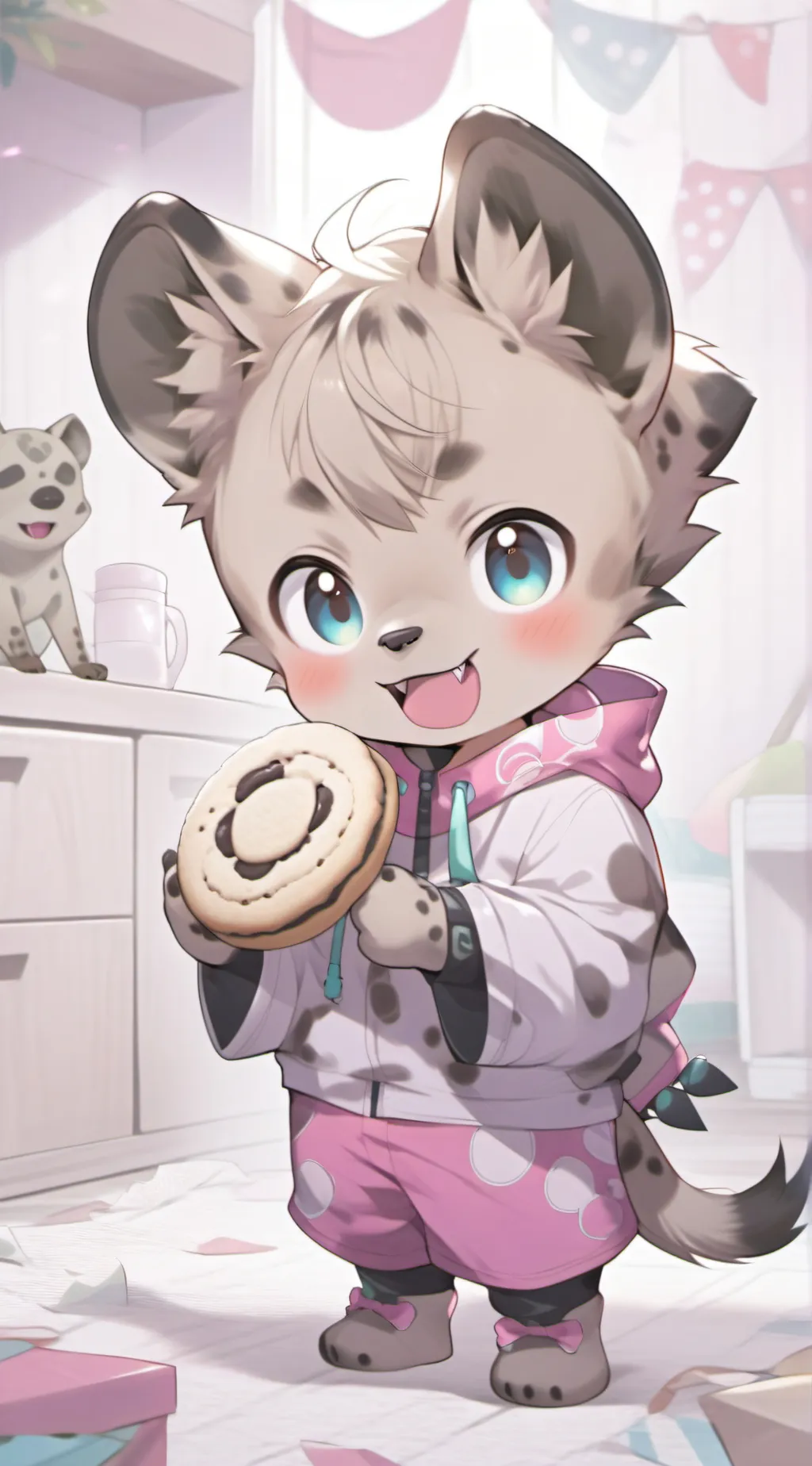 ai character: Scavenger Spirit Pup background