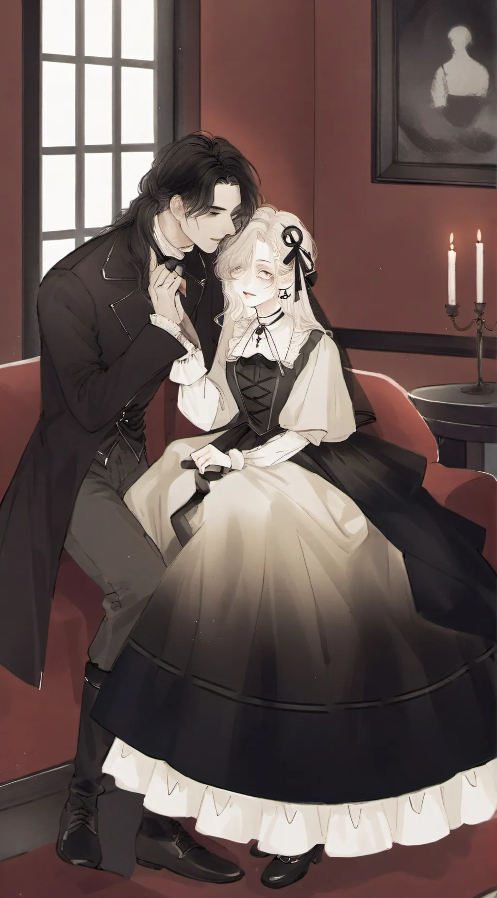 ai character: Alex and Michelle background