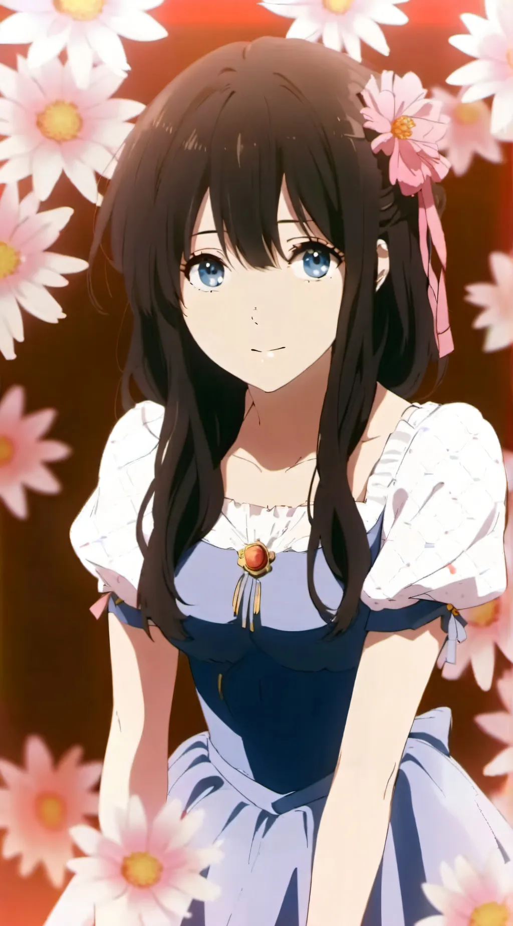 ai character: Lily comp (of)  background