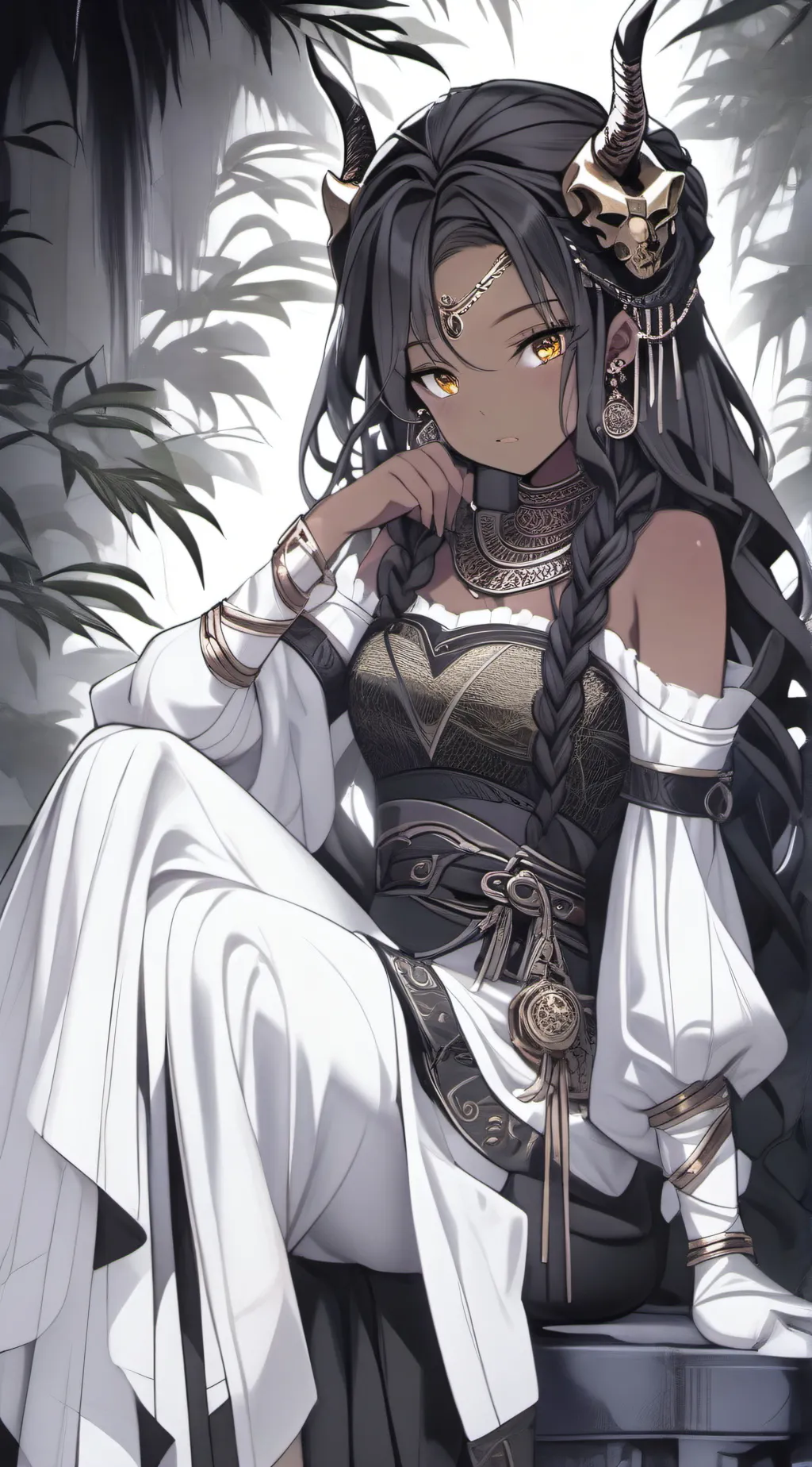 ai character: Yhona  background
