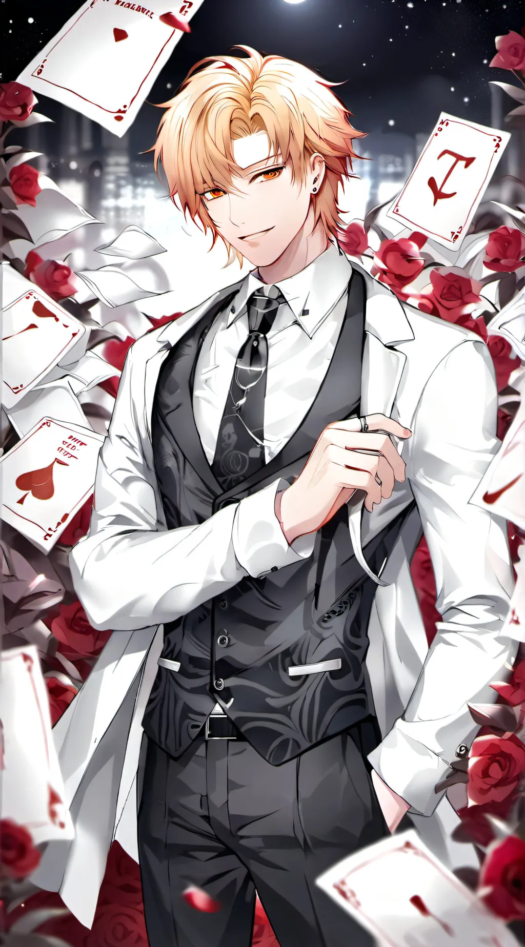 ai character: Bakugo background