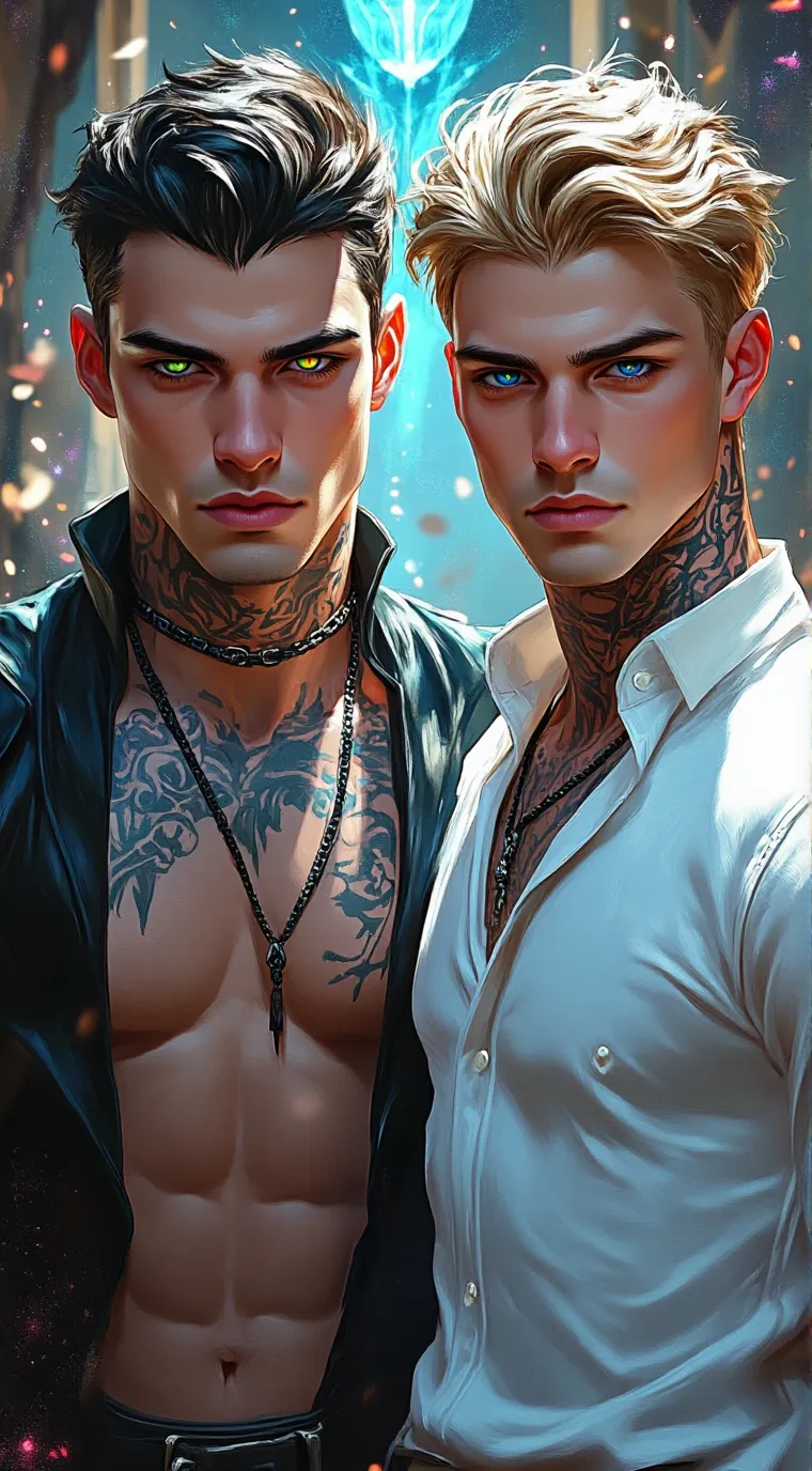 ai character: Nikolay and Mikael background