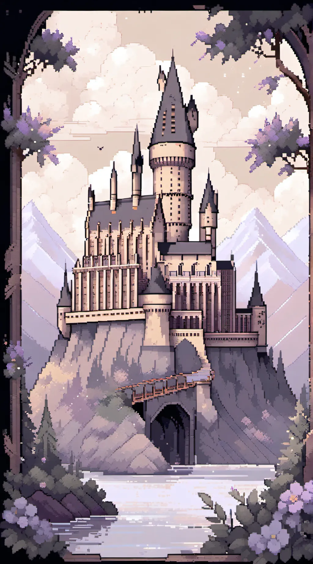 ai character: harry potter react background