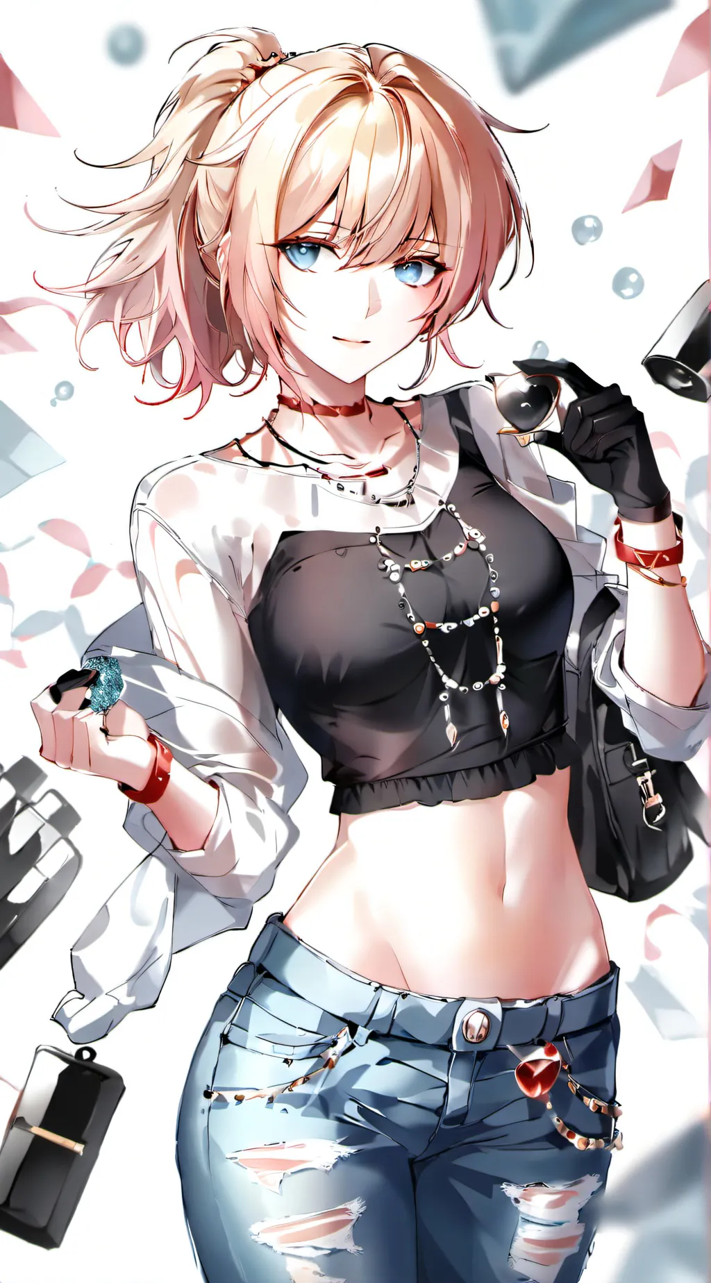 ai character: macey  background