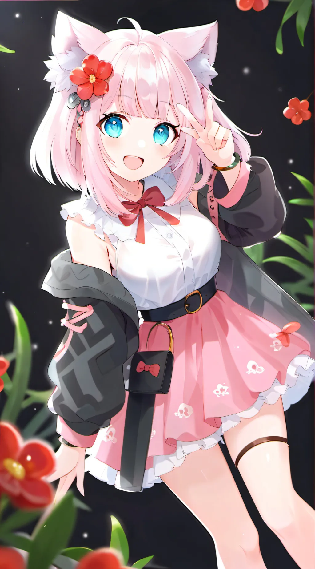 ai character: chika fujiawara background