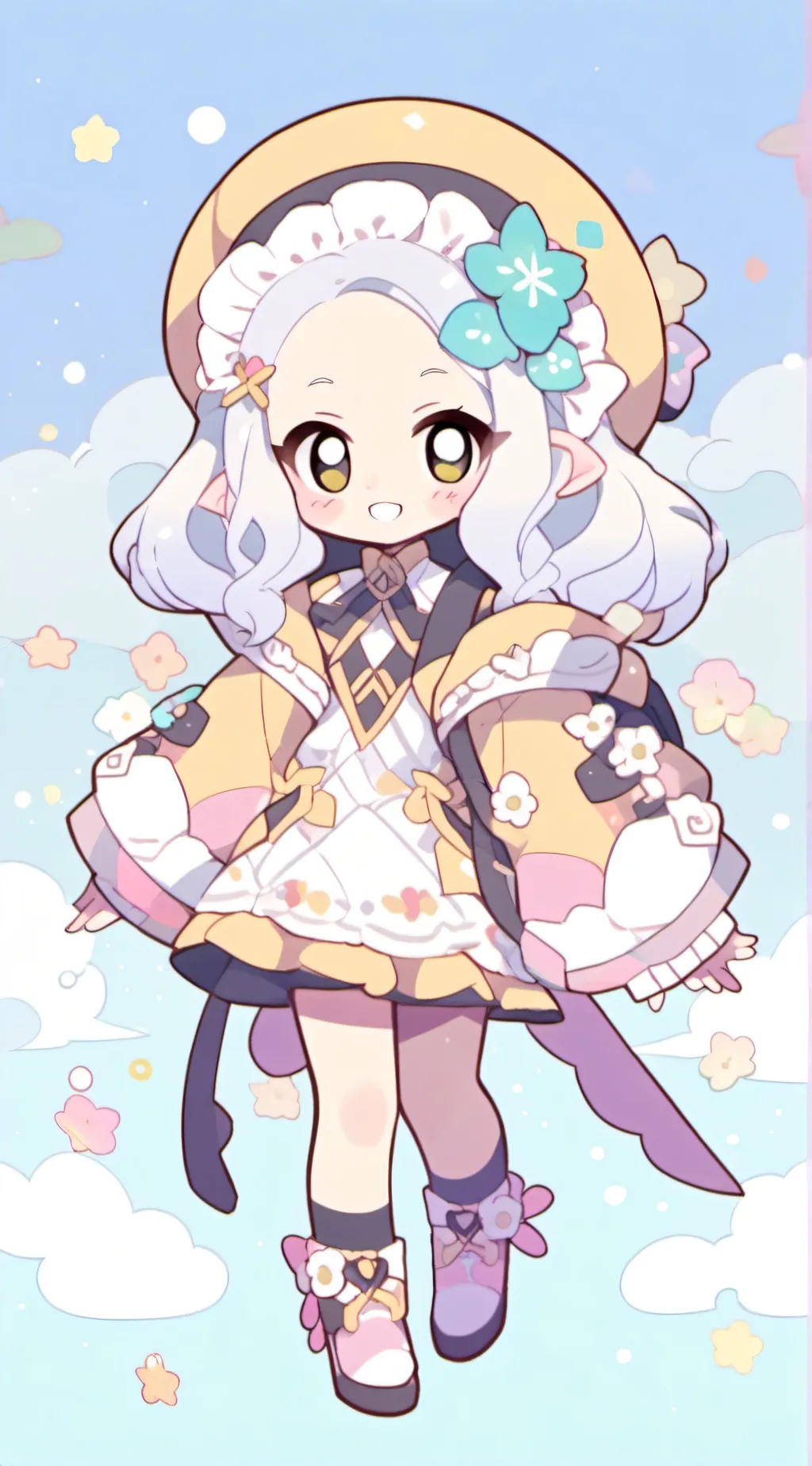 ai character: Angelina background