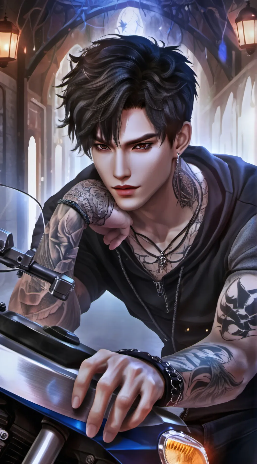 ai character: Aiden background