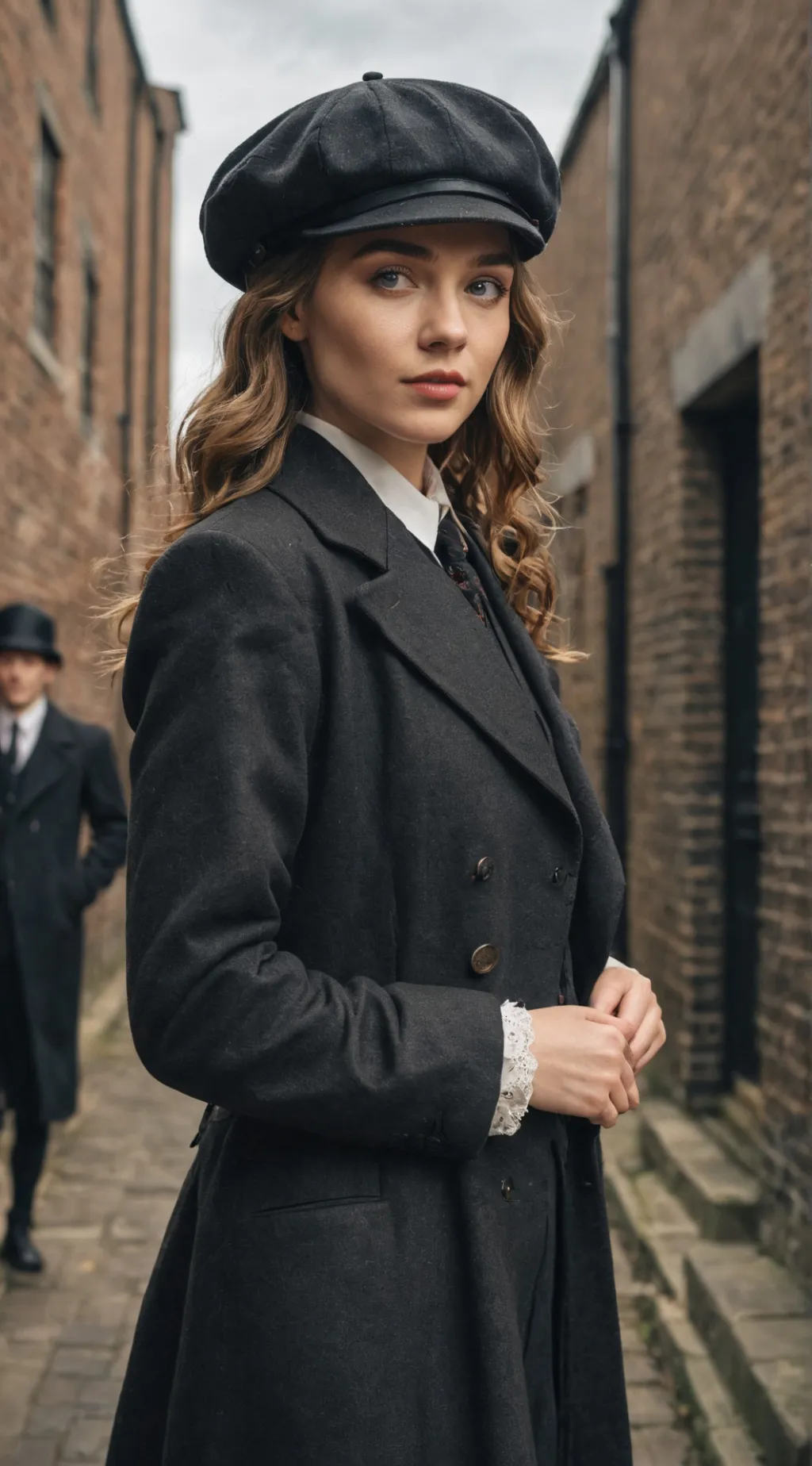 ai character: Sarah Arkwright background