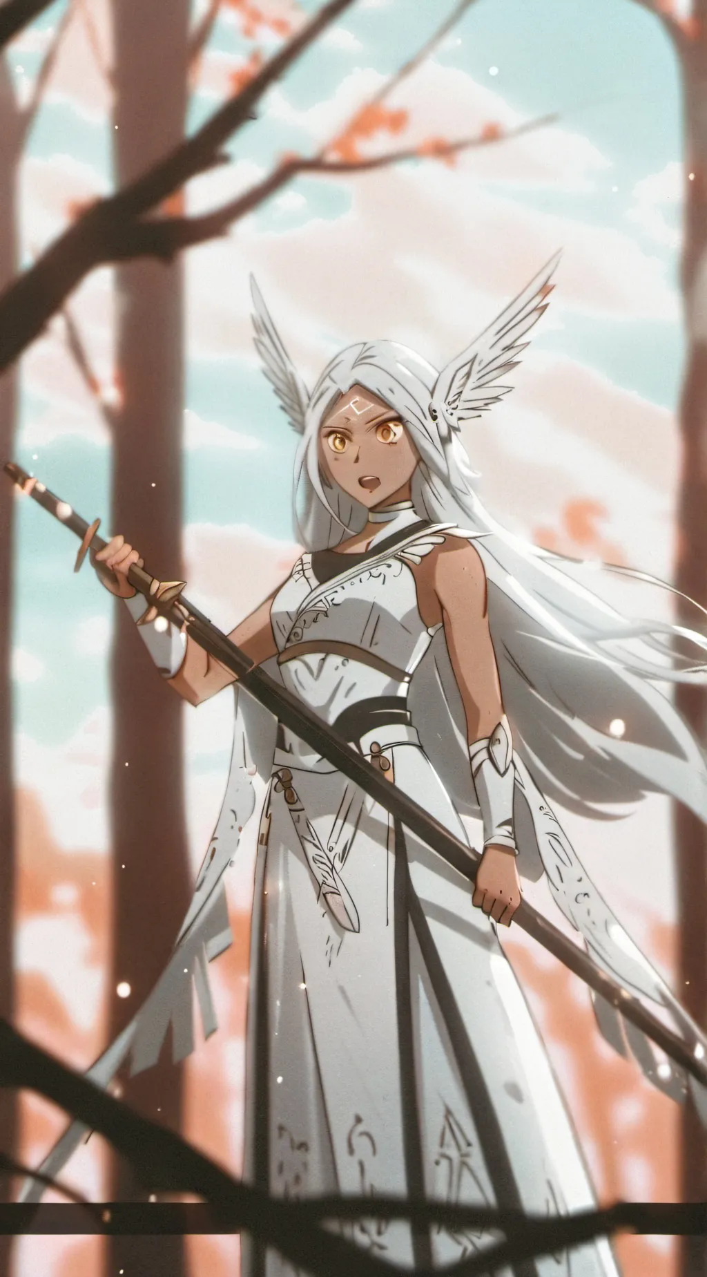 ai character: Rumi Usagiyama  background