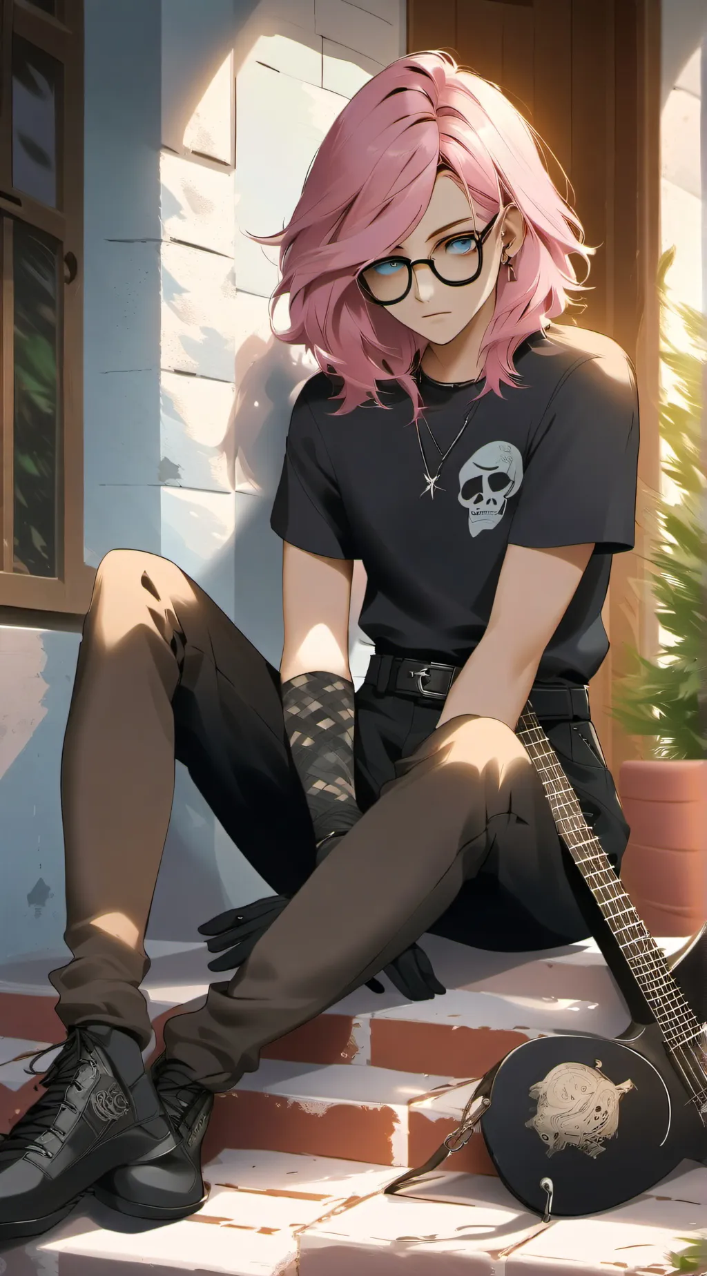 ai character: Guitar Concert 𝄞♬ background