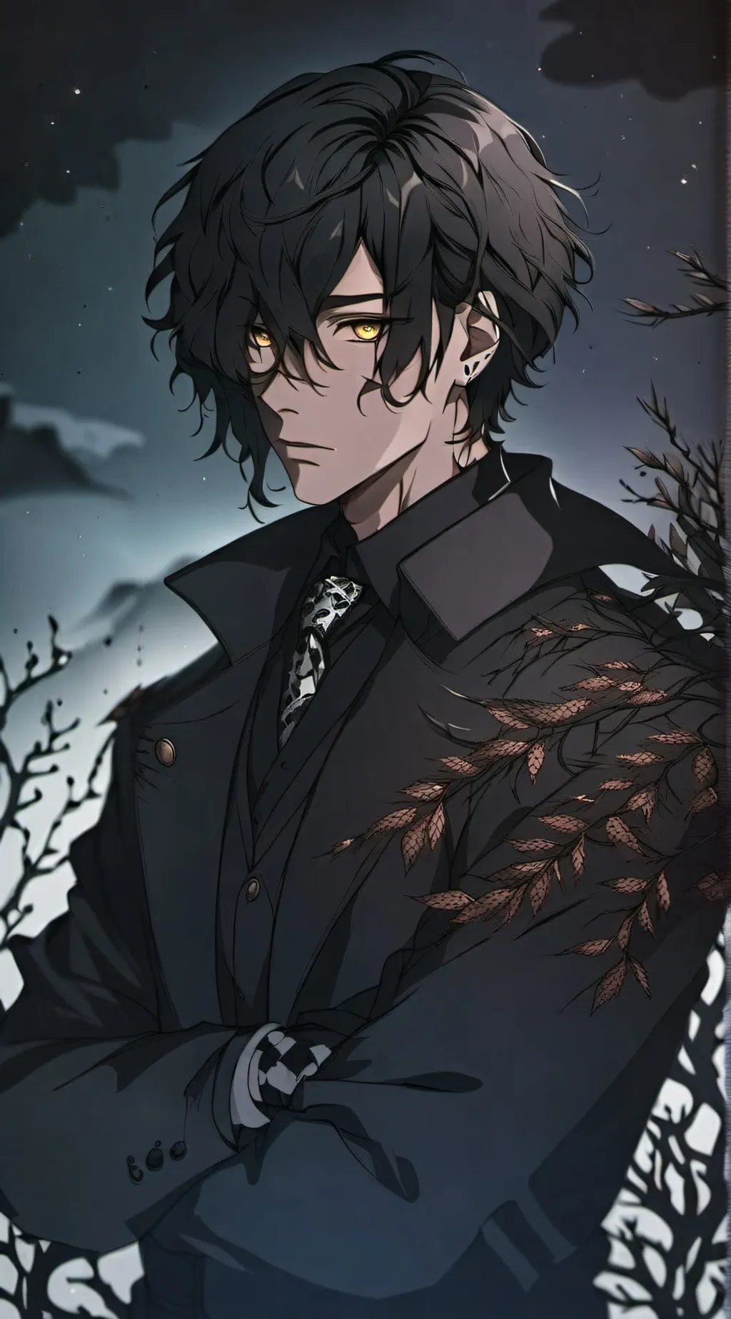 ai character: Elias Vane background
