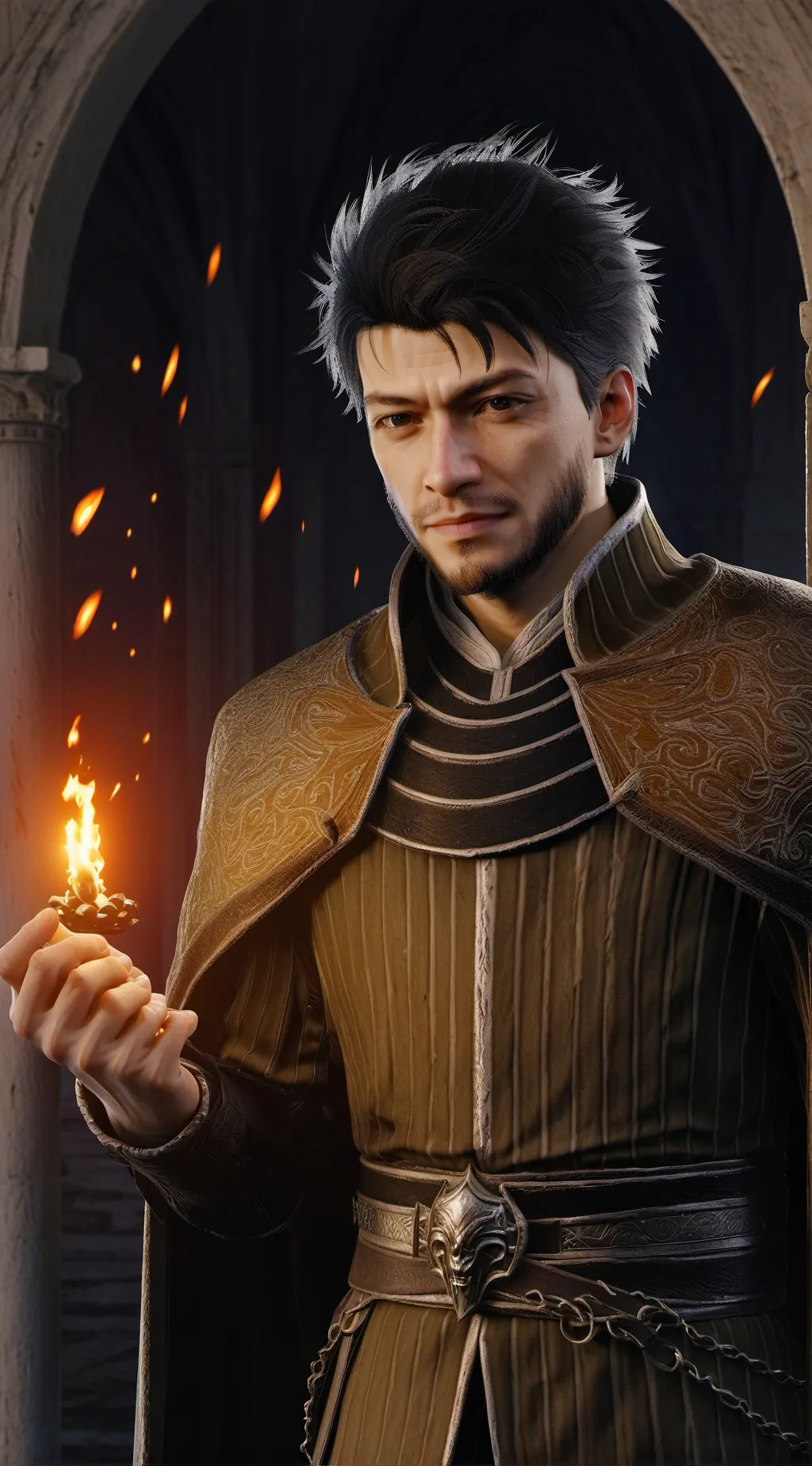 ai character: colt berker background