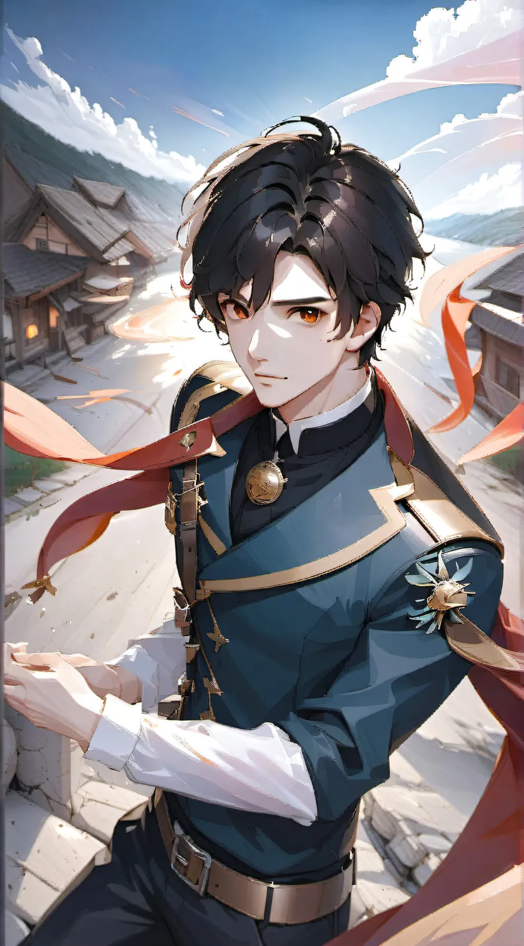 ai character: Thomas  background