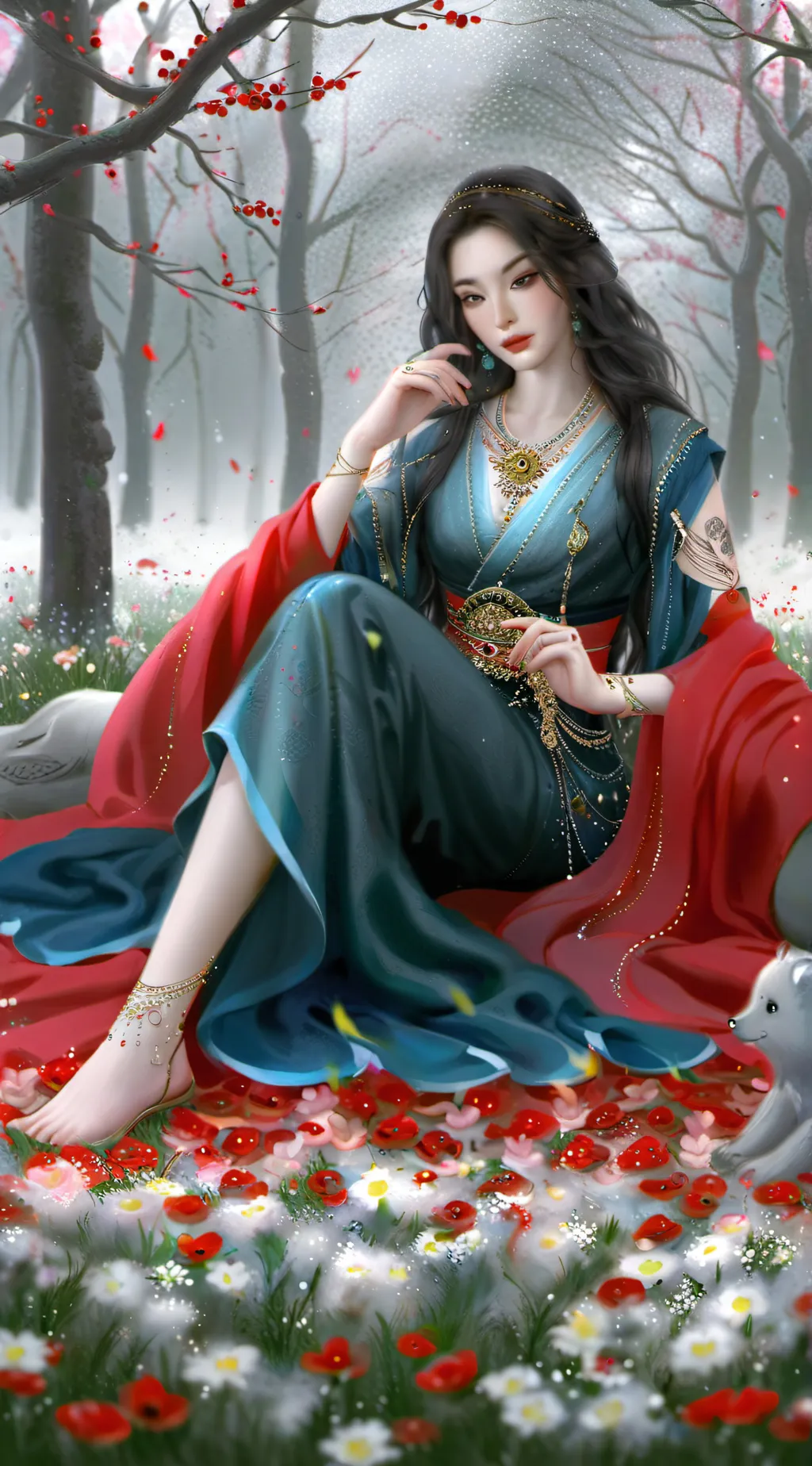 ai character: Mama background