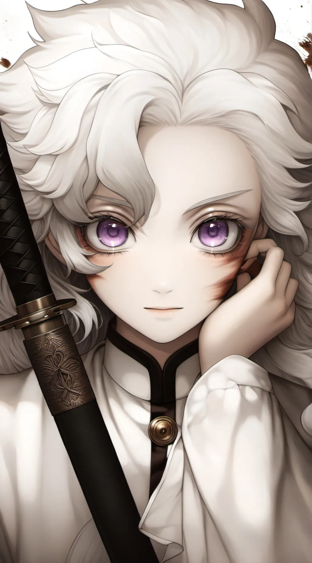 ai character: sanemi shinozugawa background