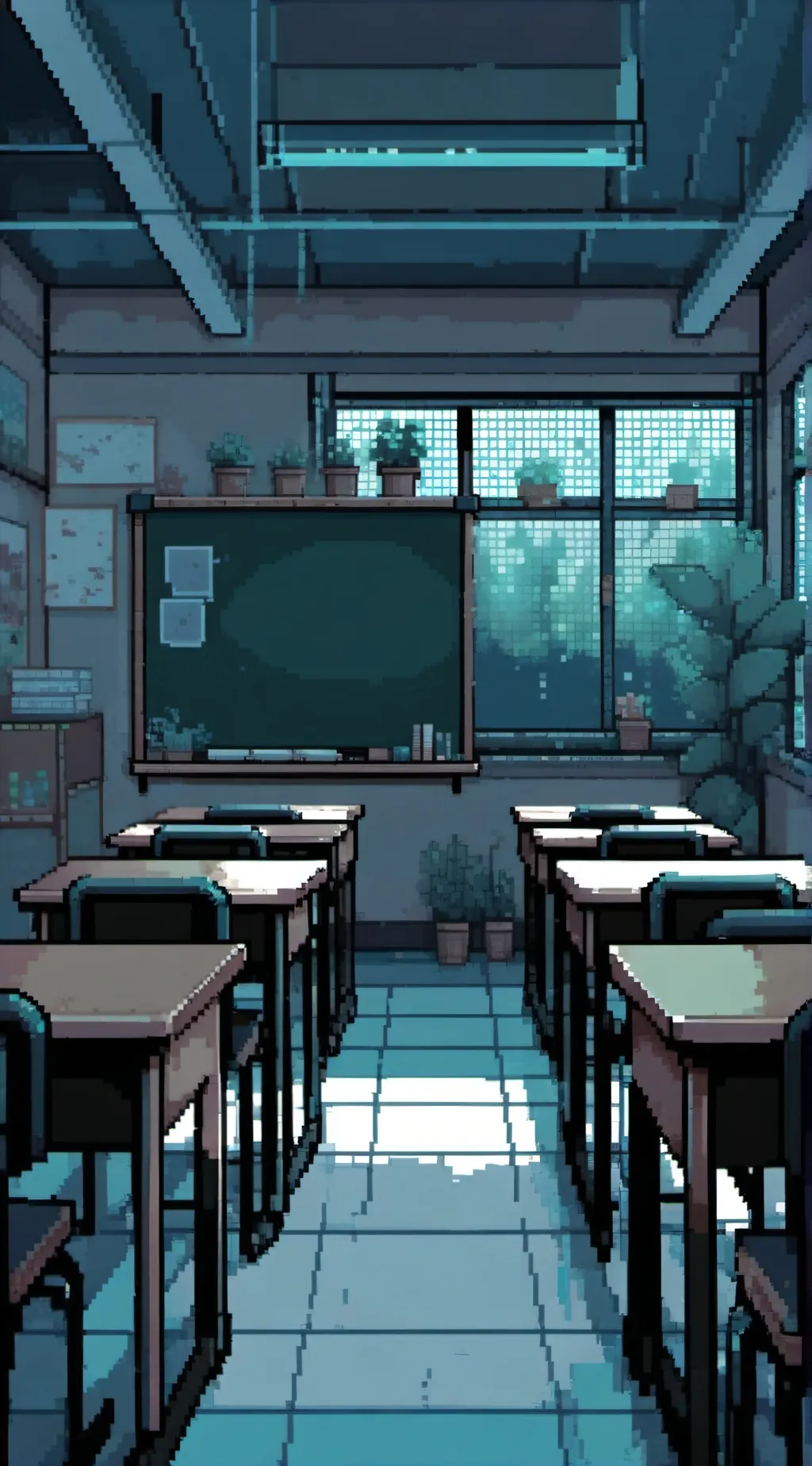 ai character: Miss Circle background