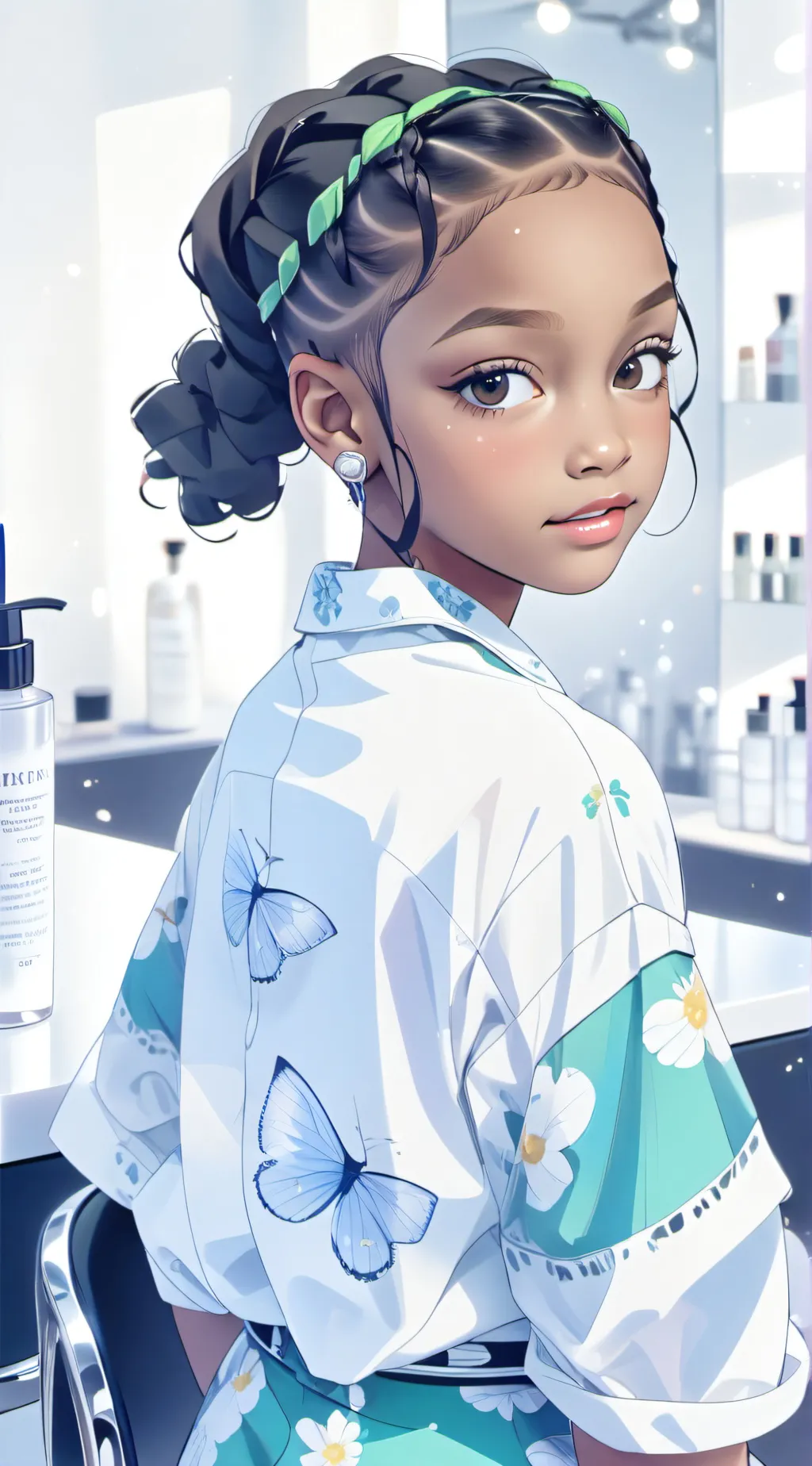 ai character: Daly  background