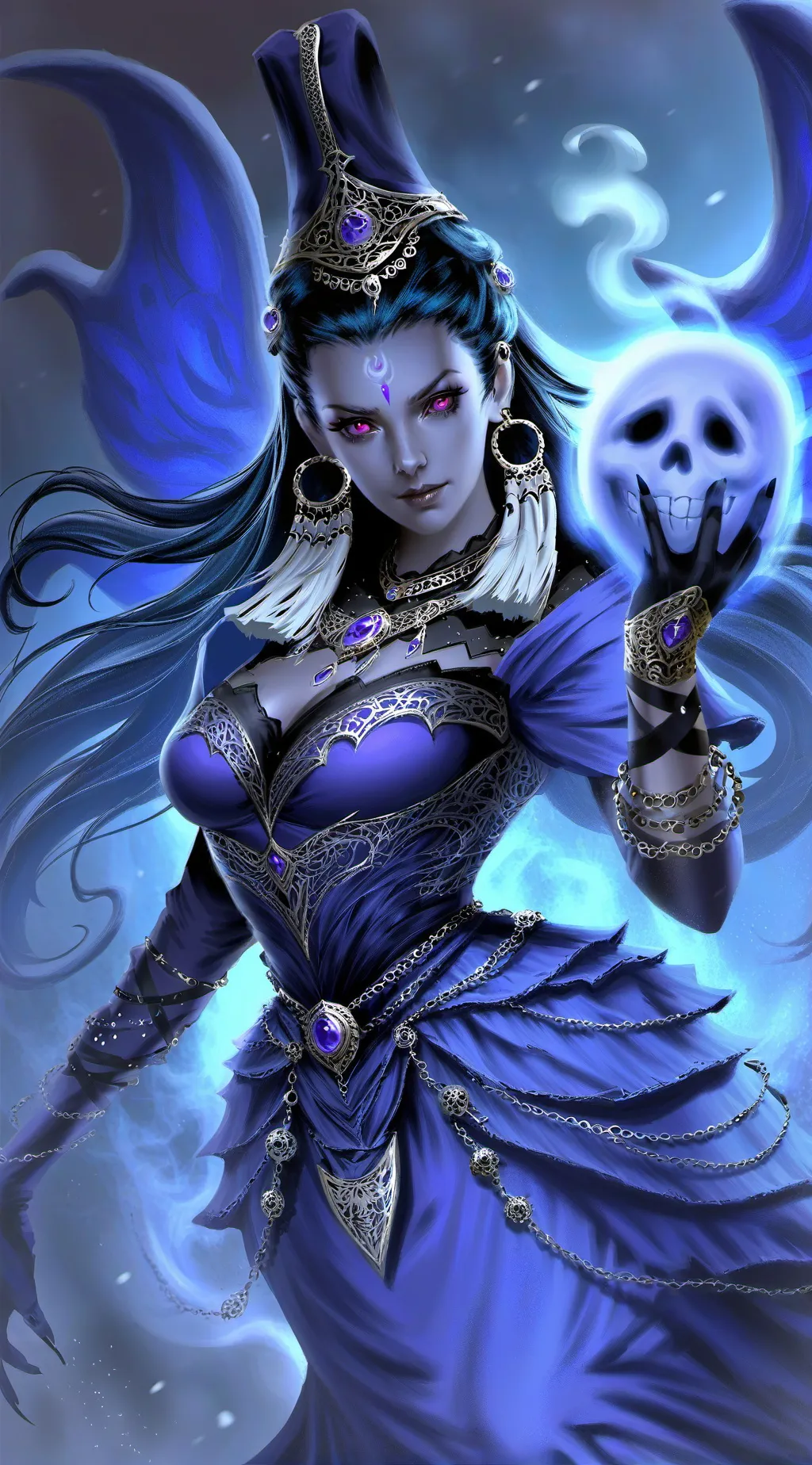 ai character: remake of ghost background