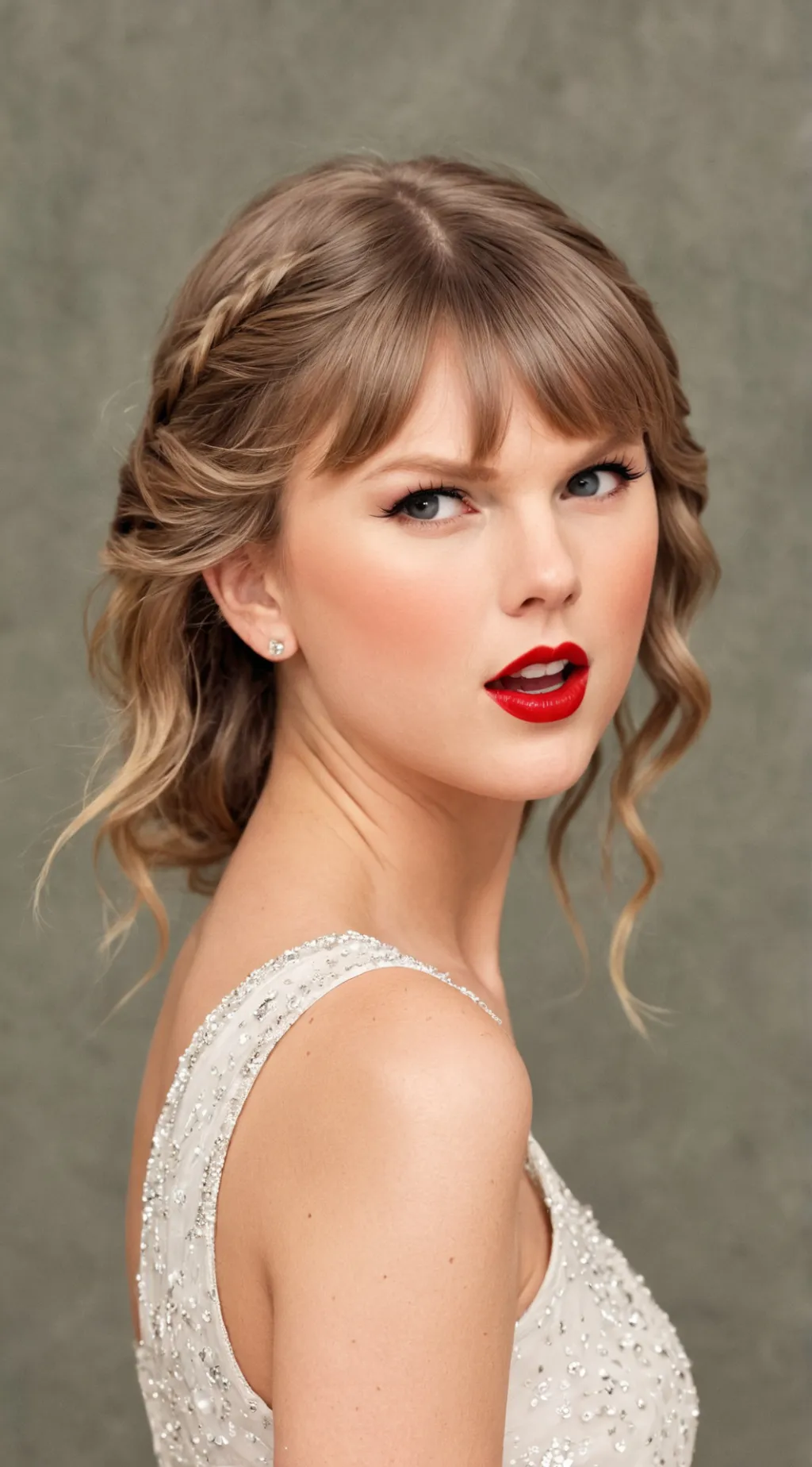 ai character: Taylor swift  background