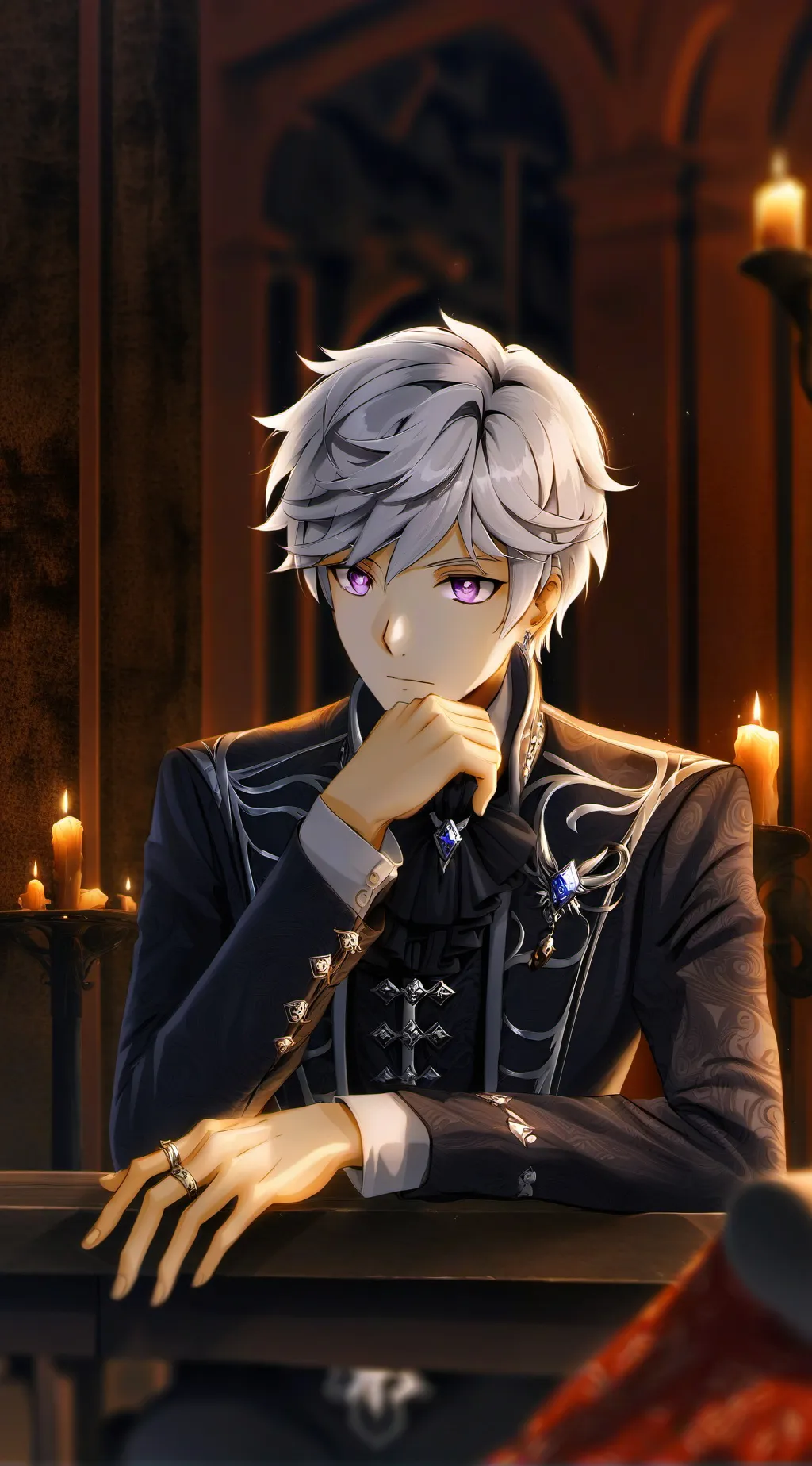 ai character: Sir baloid background