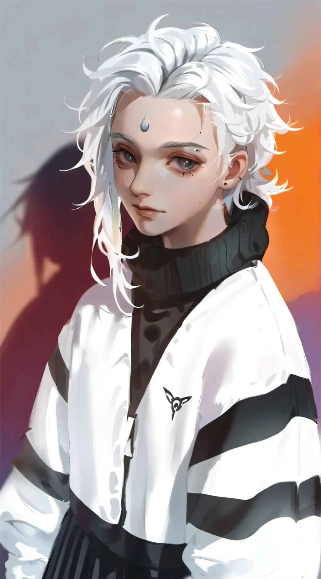 ai character: Evan Claw background