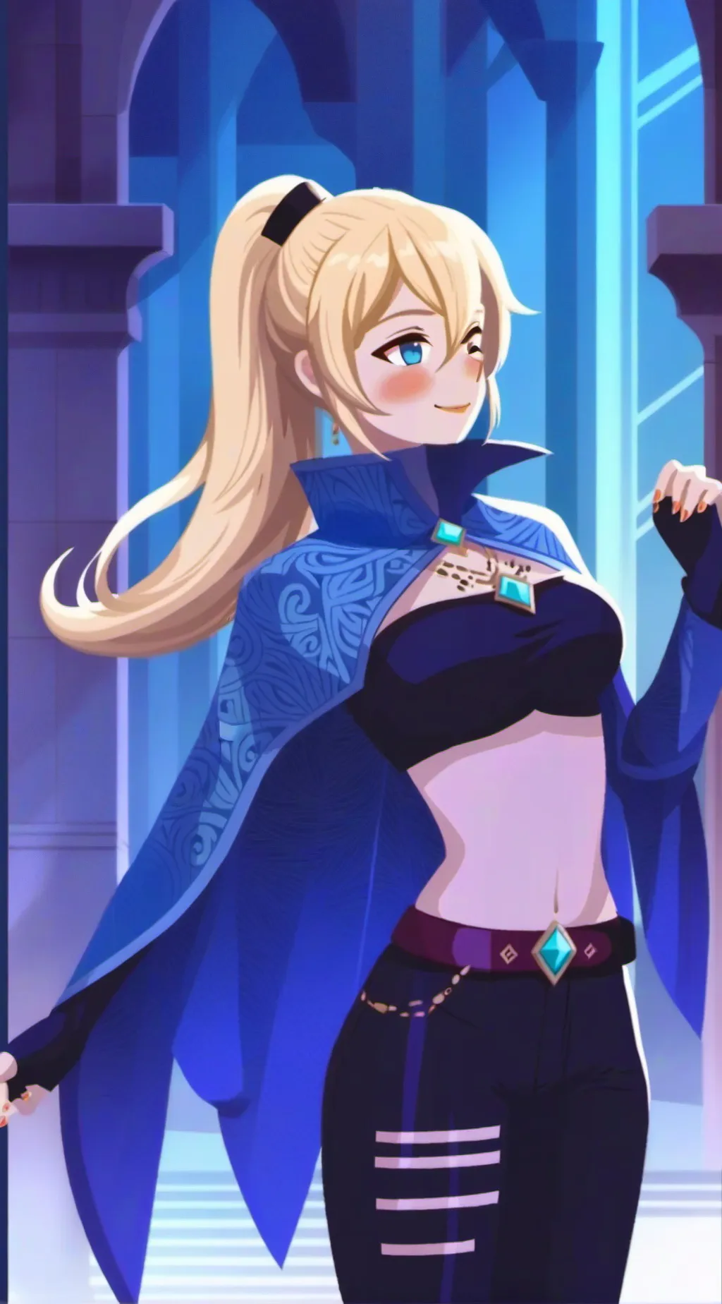 ai character: Sarah background