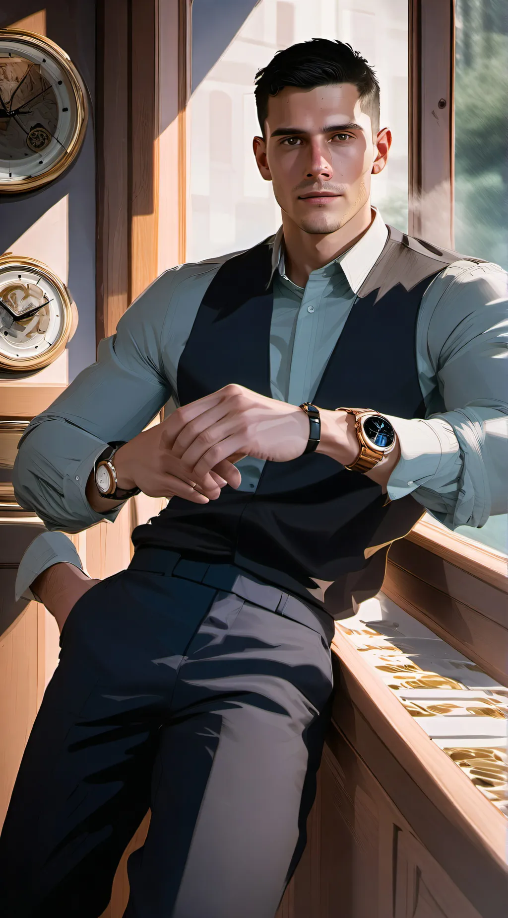 ai character: Viktor background