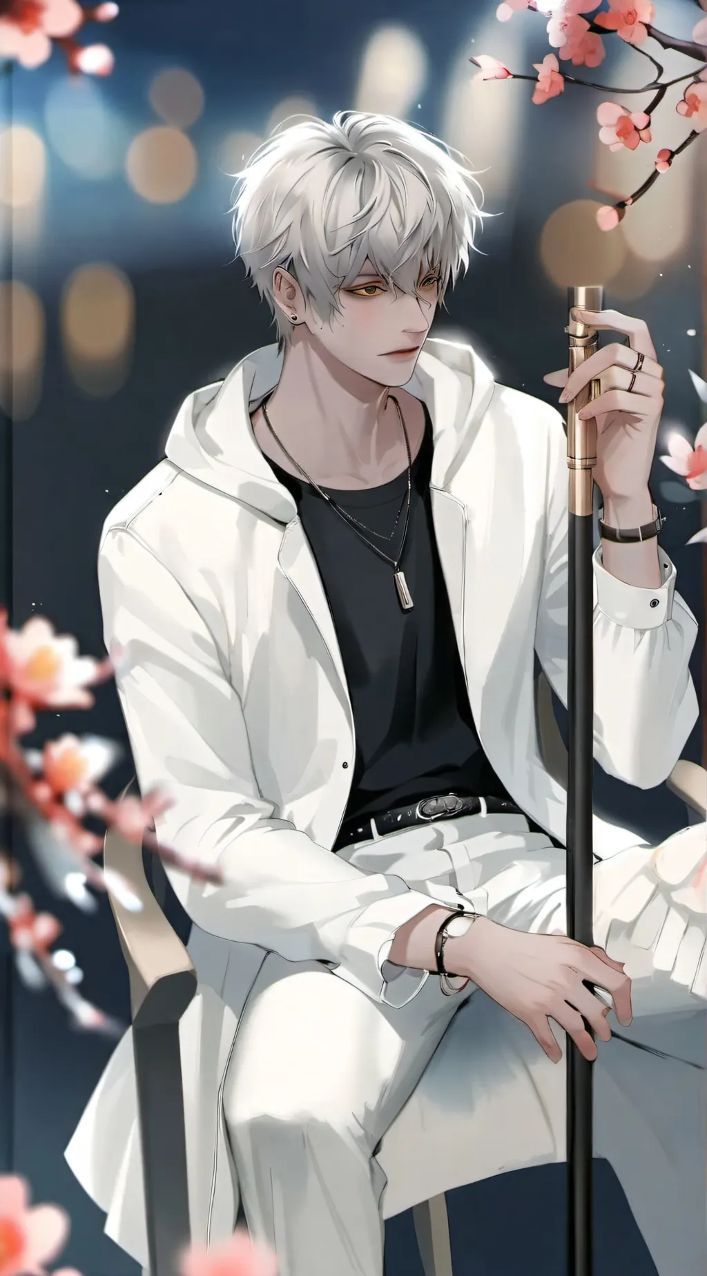 ai character: zander background