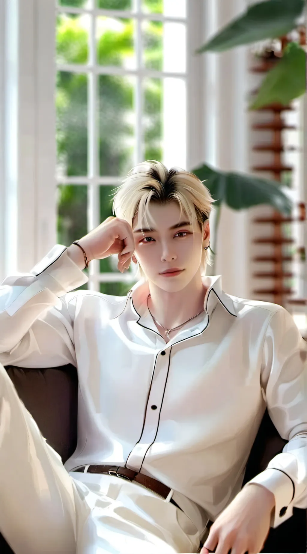 ai character: Hyunjin background