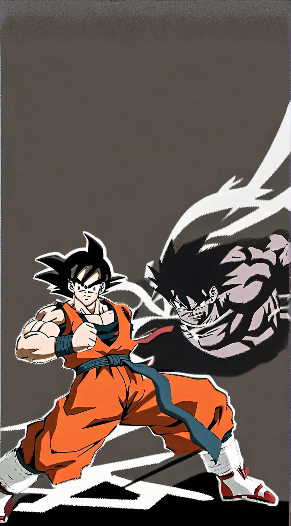 ai character: MHA fighting background