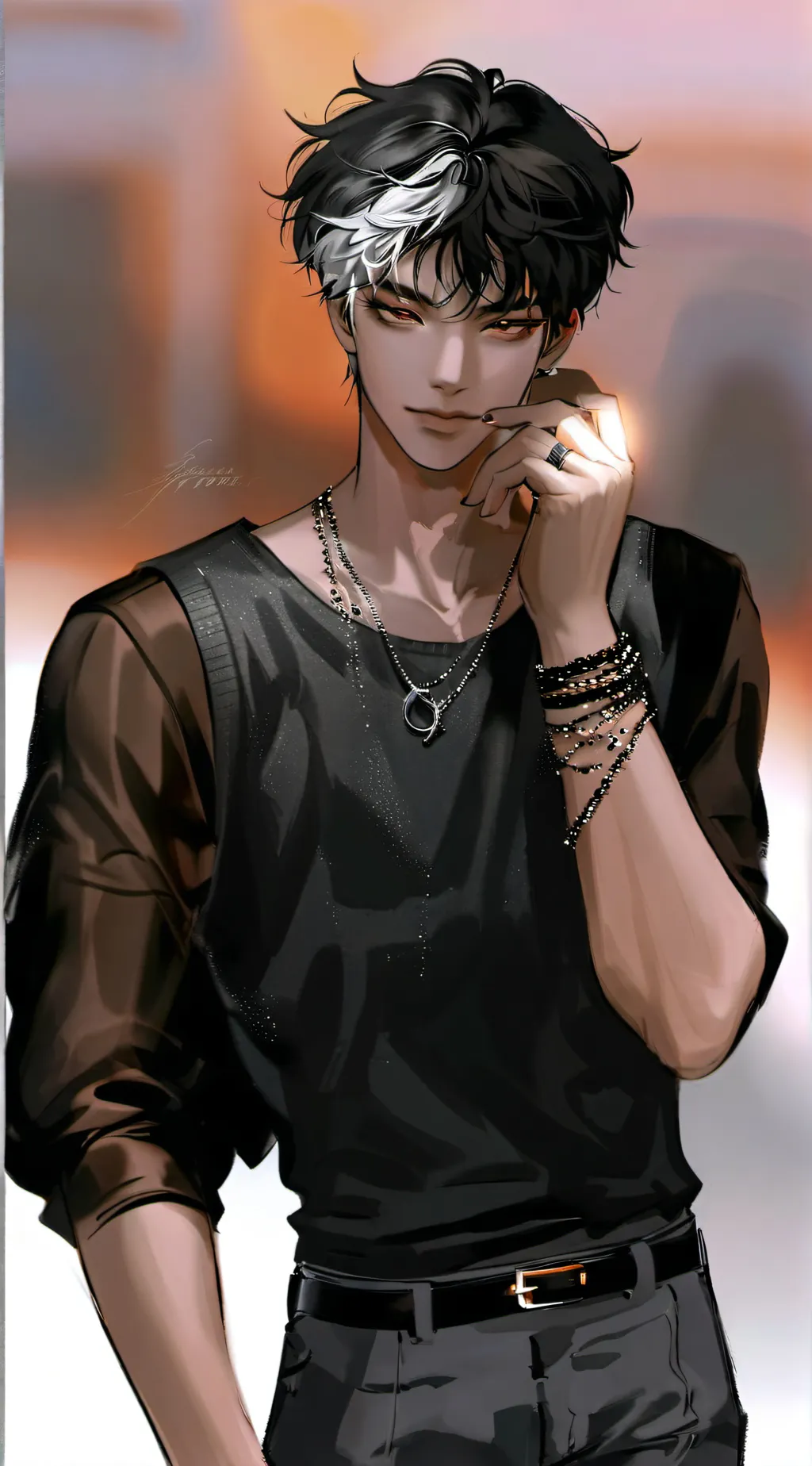 ai character: °•{micheal}•° background