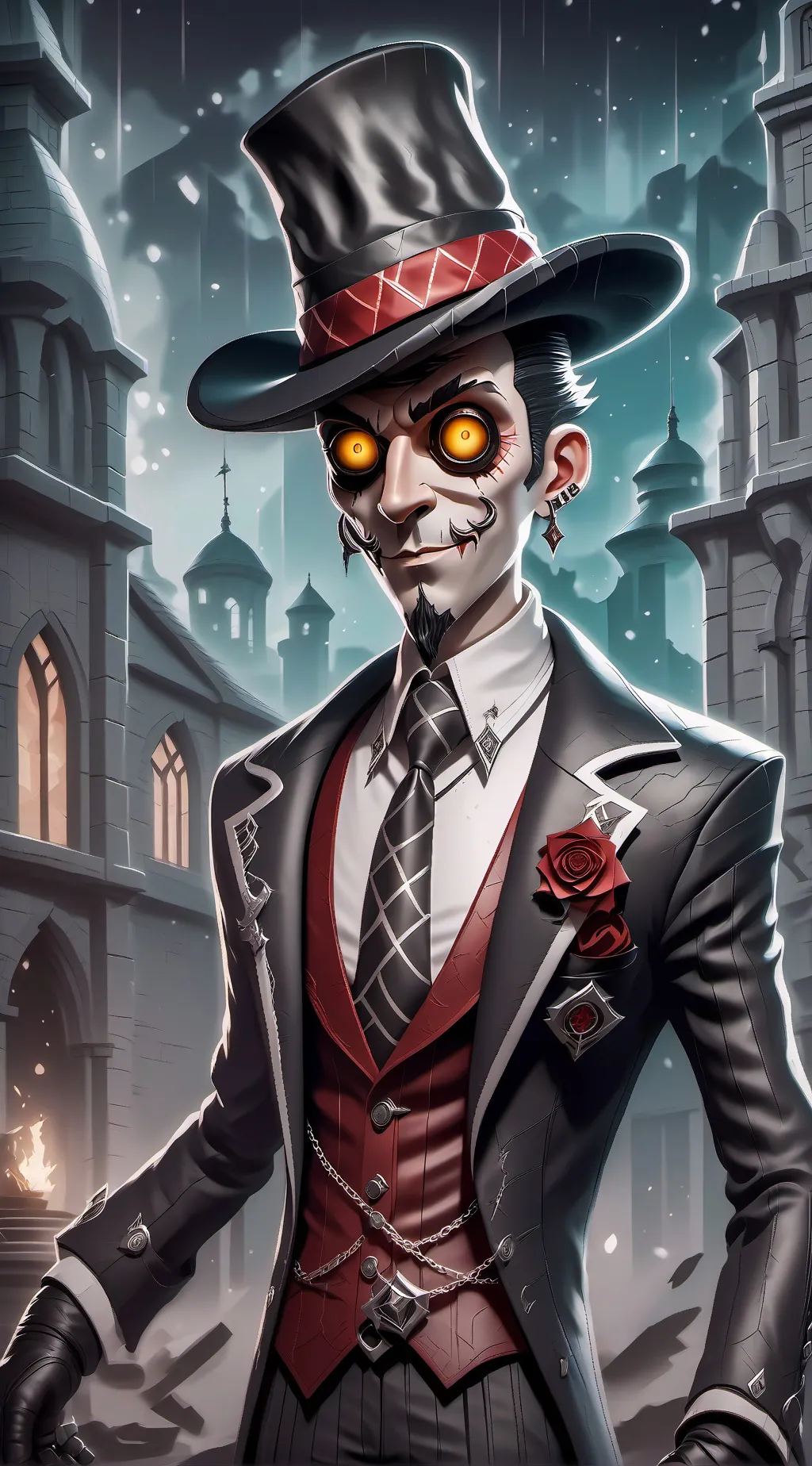 ai character: Helluva Boss  background