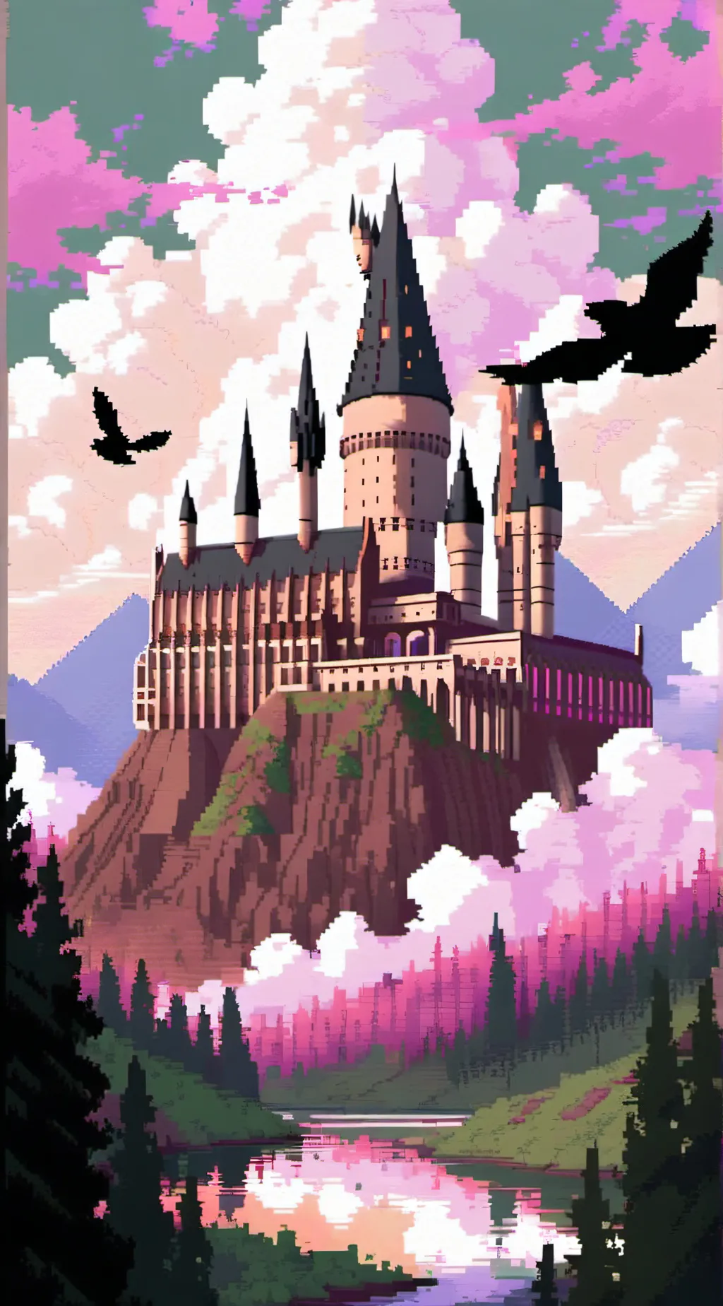 ai character: hogwarts background