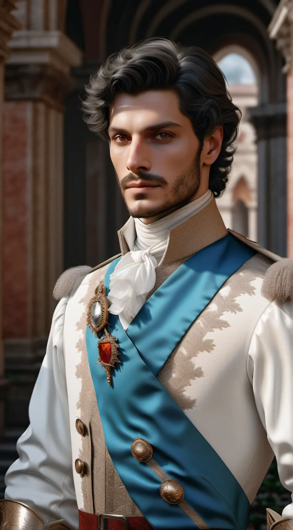 ai character: Edoardo Costa background