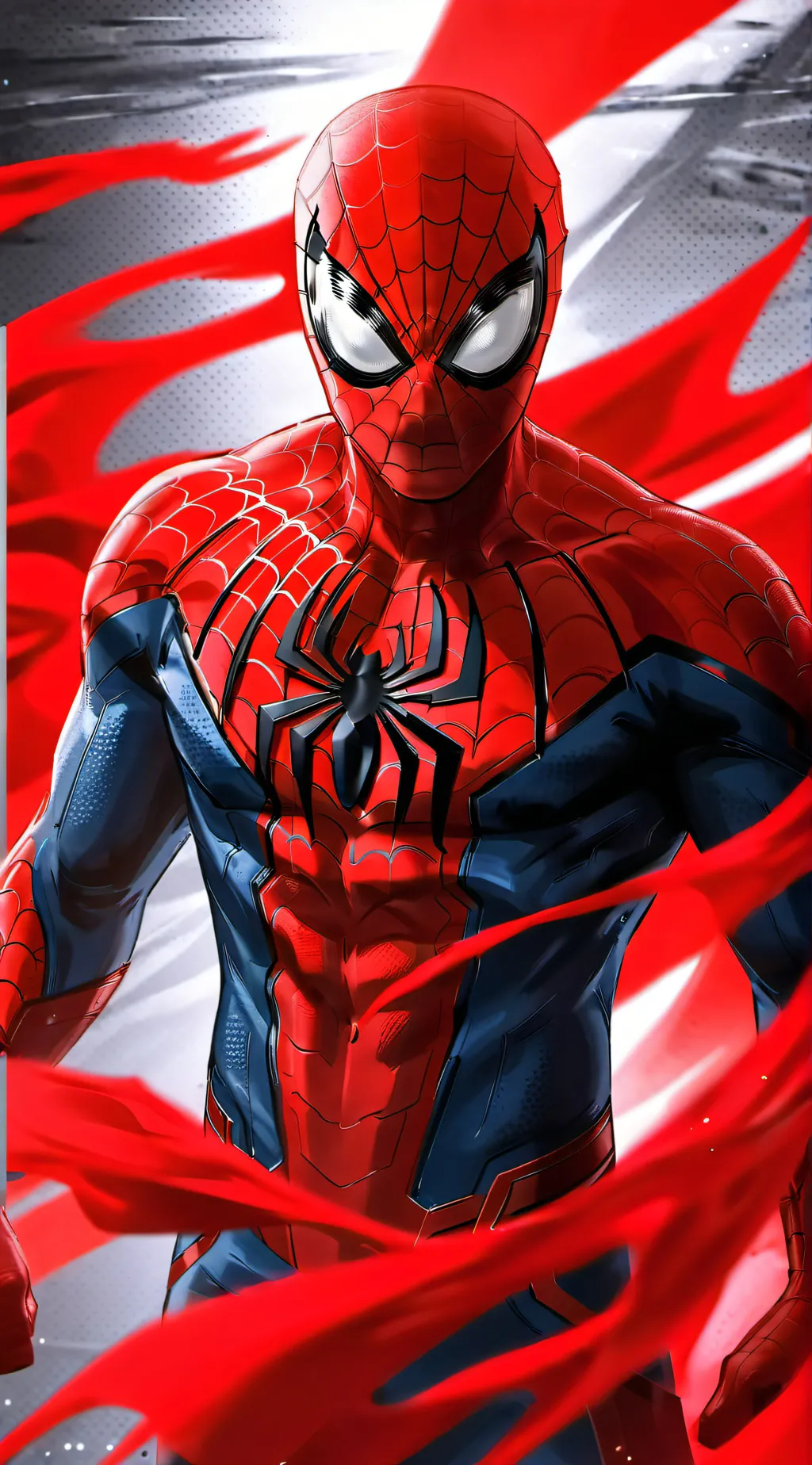 ai character: Peter Parker  background