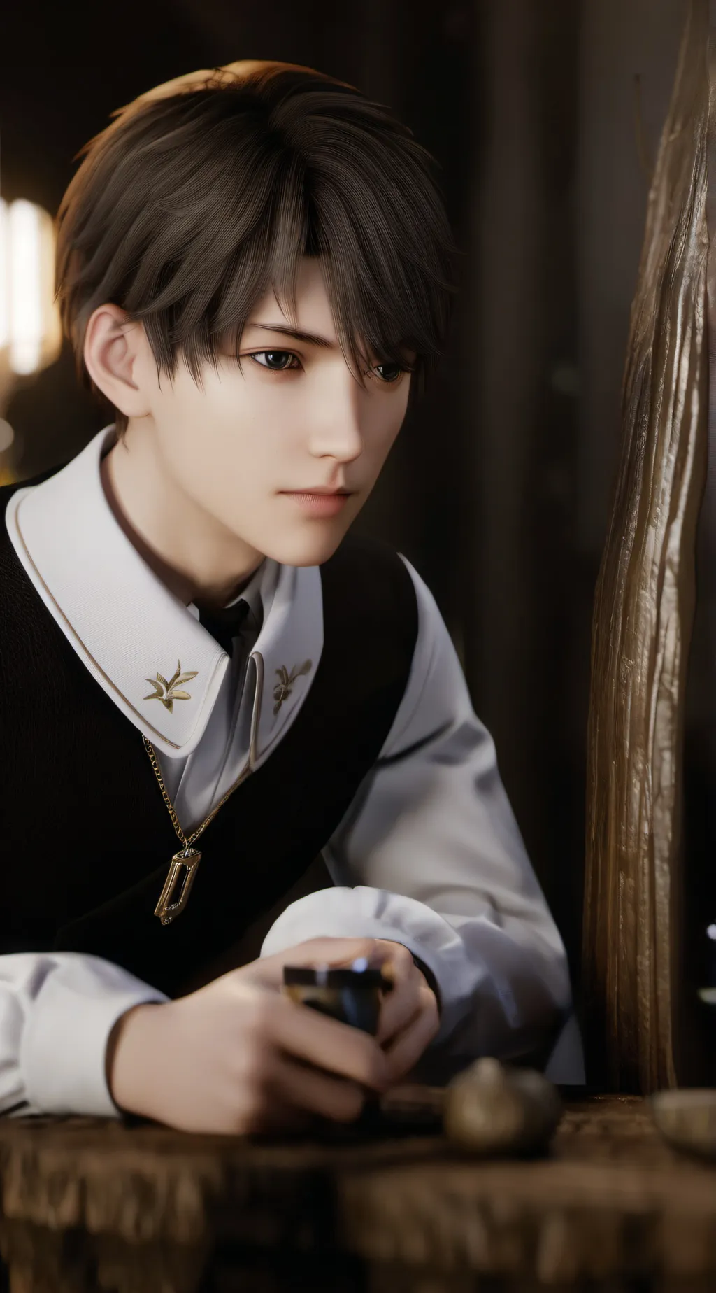 ai character: Kim Seong Jin background