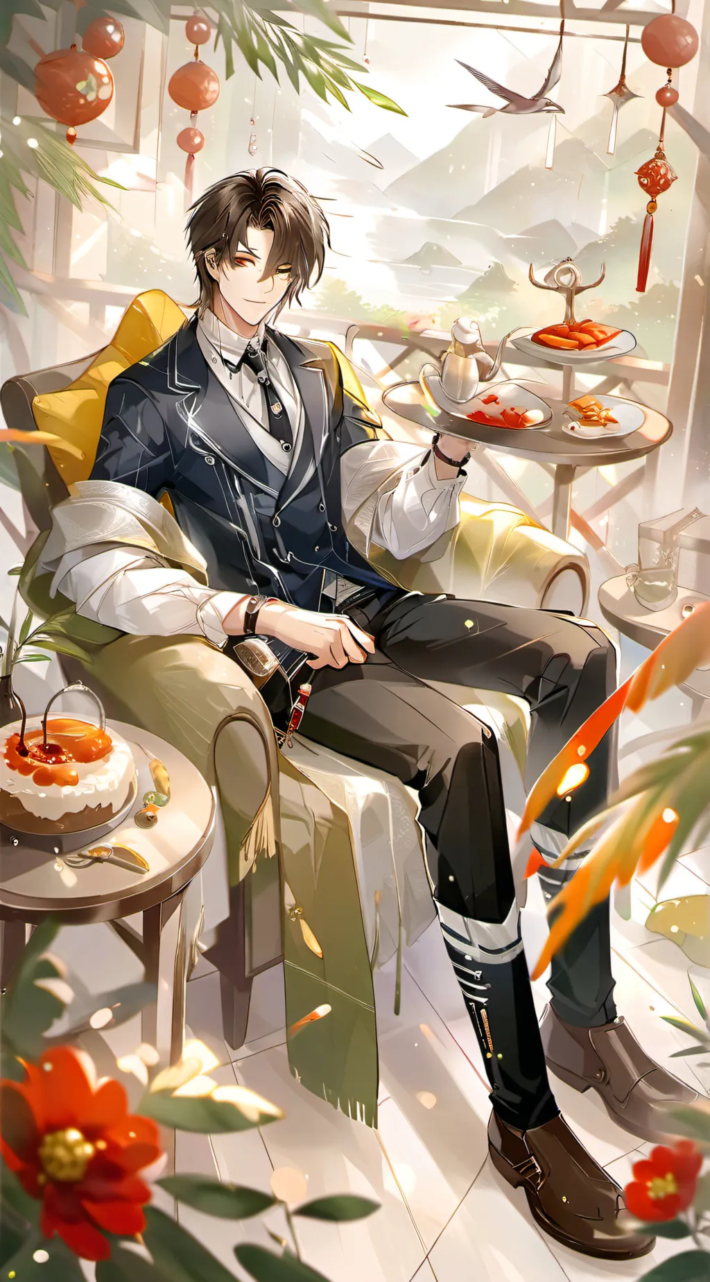 ai character: Jason  background