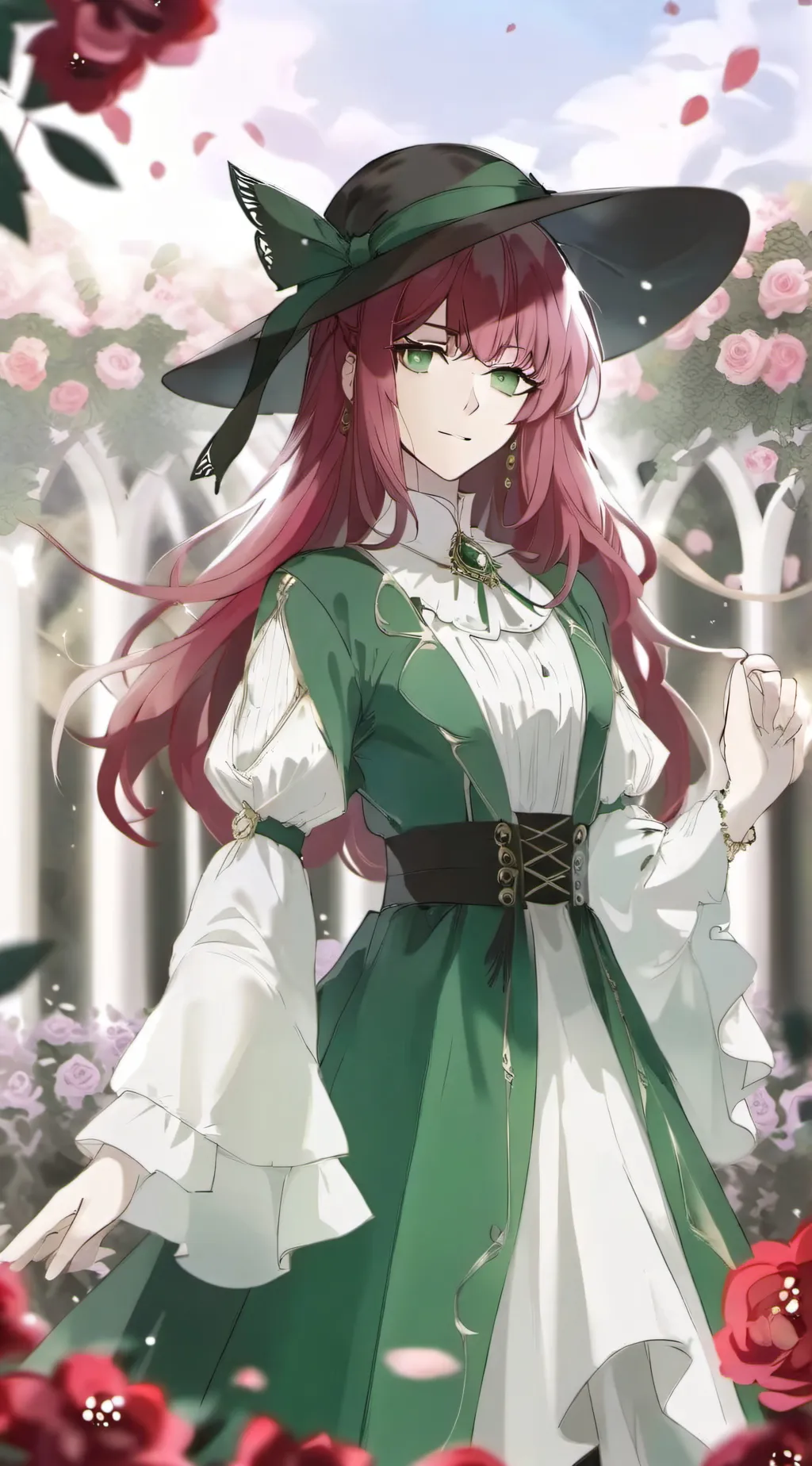 ai character: eve|yn background