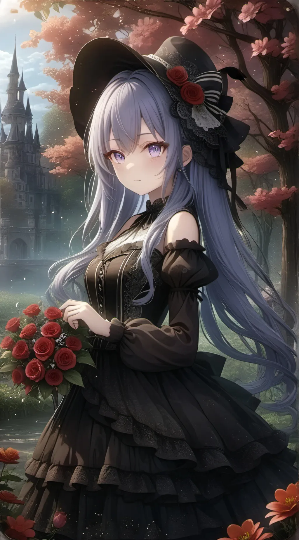 ai character: Demon Slayer  background