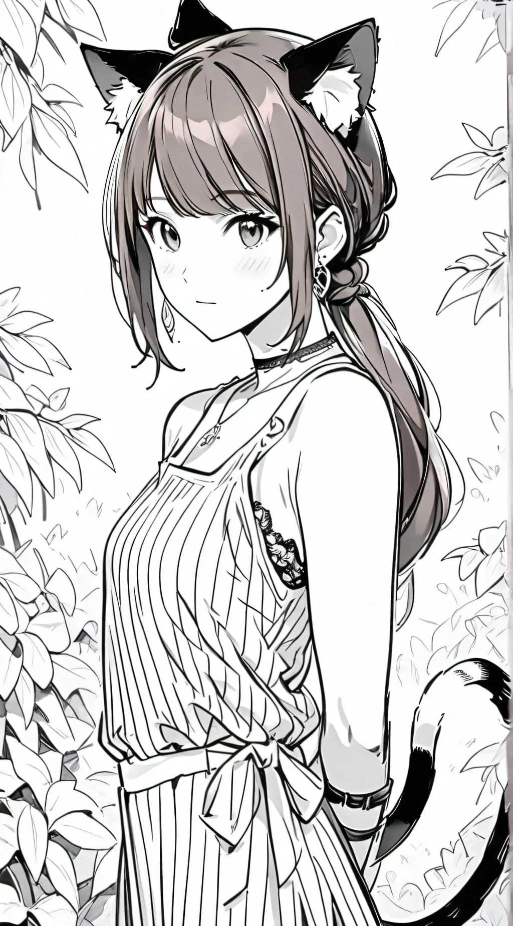 ai character: meow bahh background