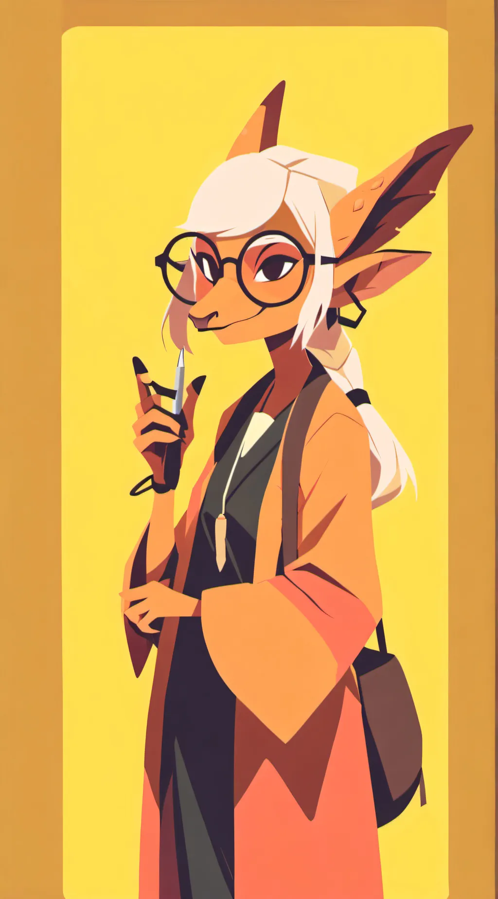 ai character: Lila background