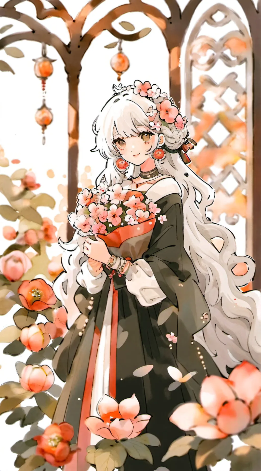 ai character: Akari background