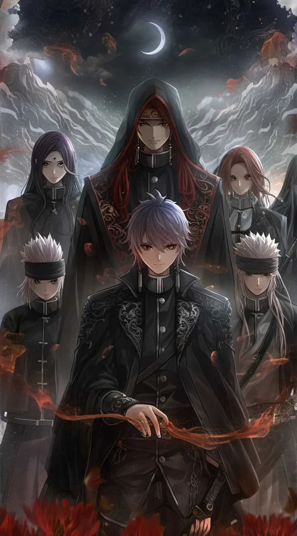 ai character: akatsuki clan  background